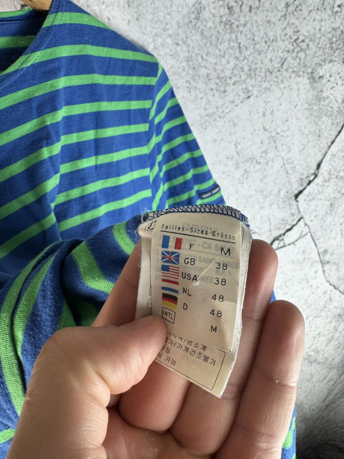 Saint James Vintage Saint James Stripe T-Shirt Made in France Size US M / EU 48-50 / 2 - 4 Thumbnail