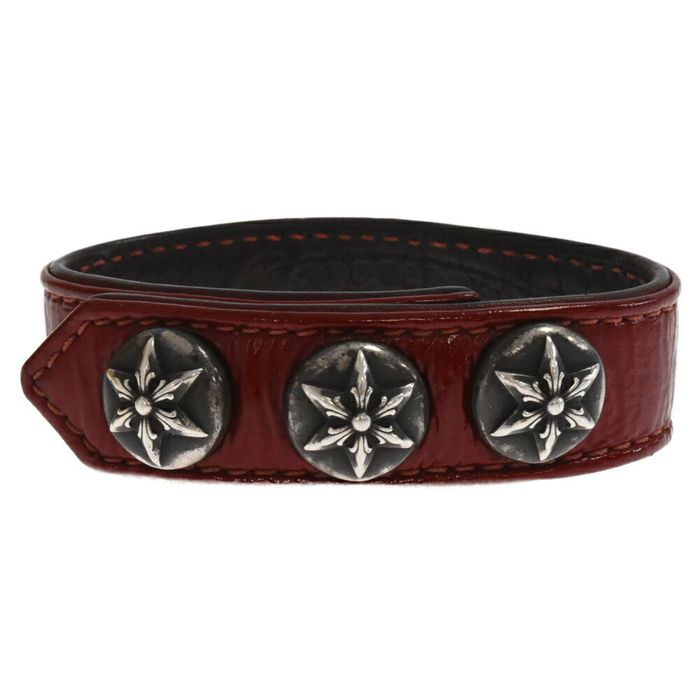 Chrome Hearts Chrome Hearts Three Star Button Bracelet | Grailed