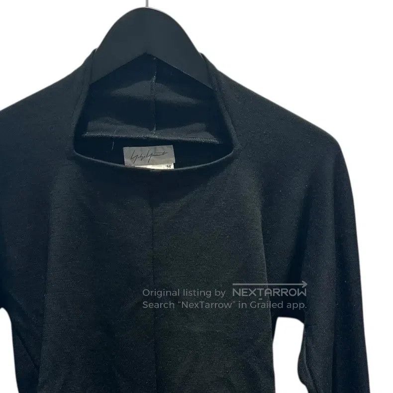 Yohji Yamamoto Yohji Yamamoto 90s Wool Wide-Neck long sleeves Size US M / EU 48-50 / 2 - 3 Thumbnail