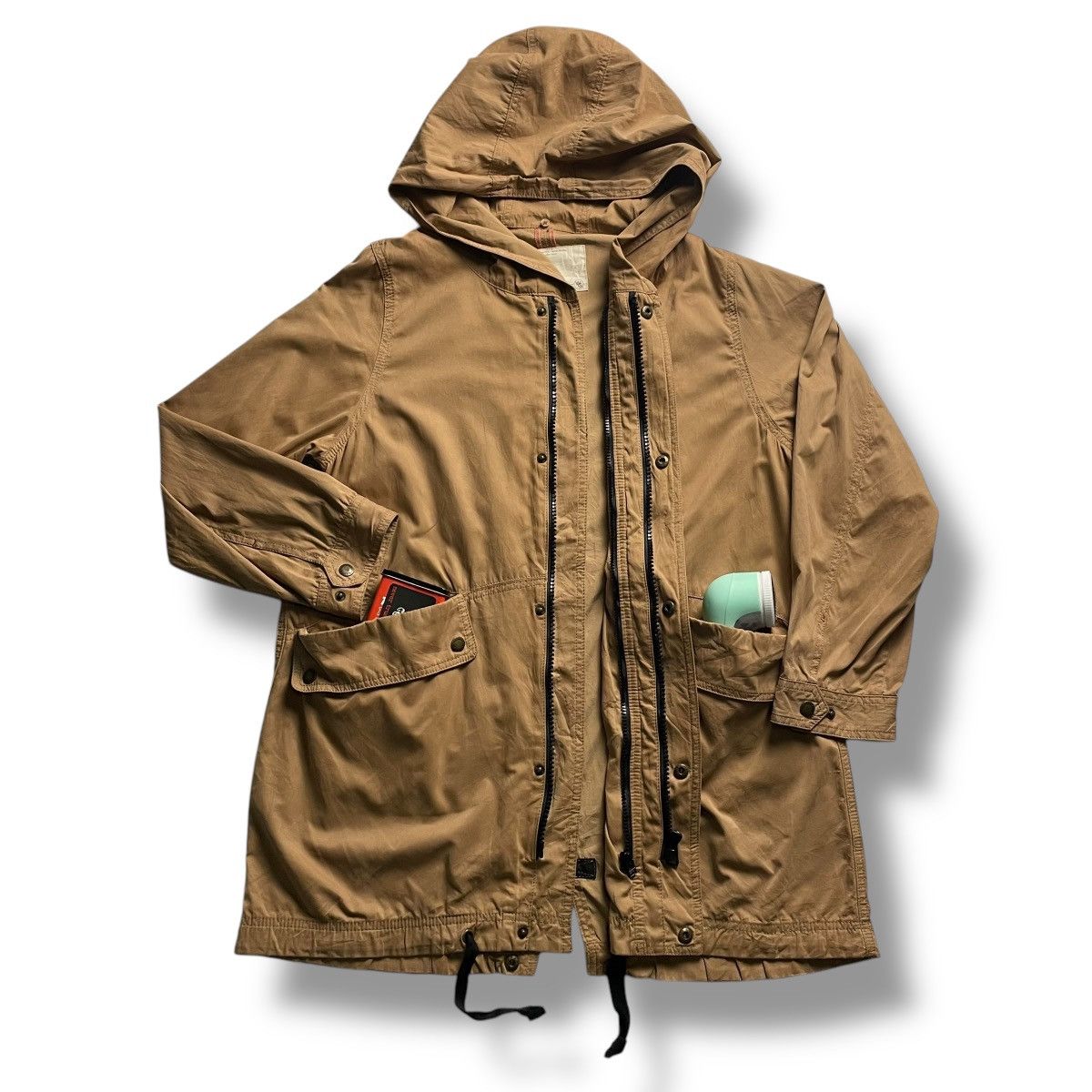 Japanese Brand × Le Grande Bleu (L.G.B.) × Nicole Club 🇯🇵 NICOLE CLUB FISHTAIL PARKA JACKET Size US M / EU 48-50 / 2 - 3 Thumbnail