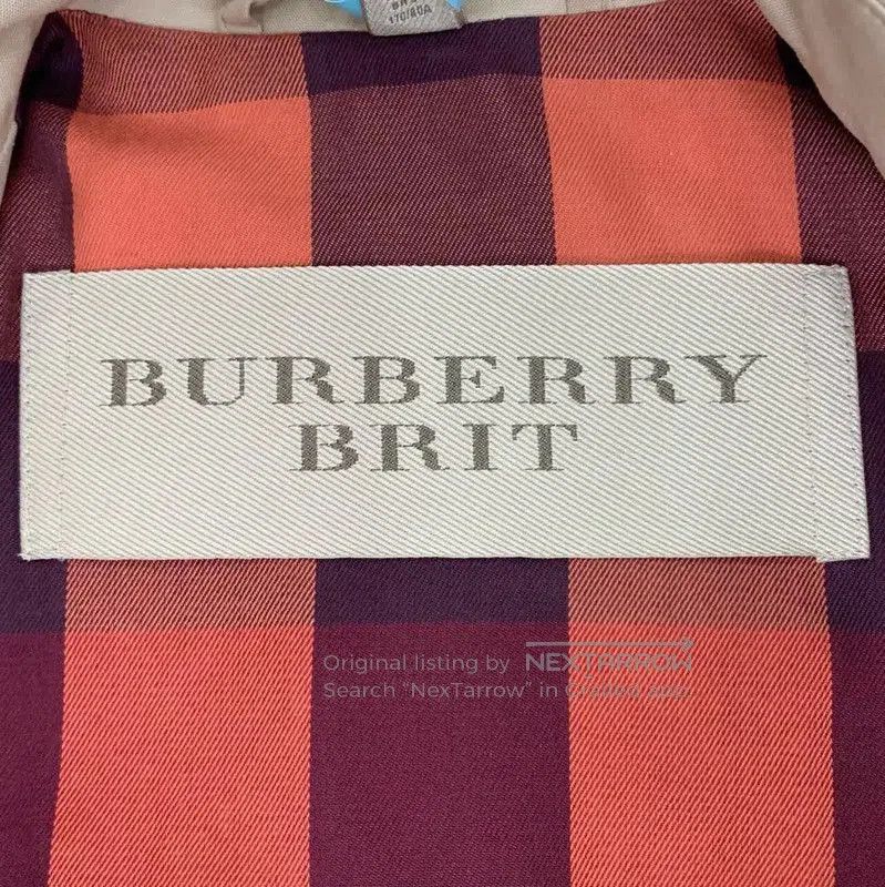 Burberry Burberry Brown Cotton Women's Trench Coat. Size S / US 4 / IT 40 - 5 Thumbnail