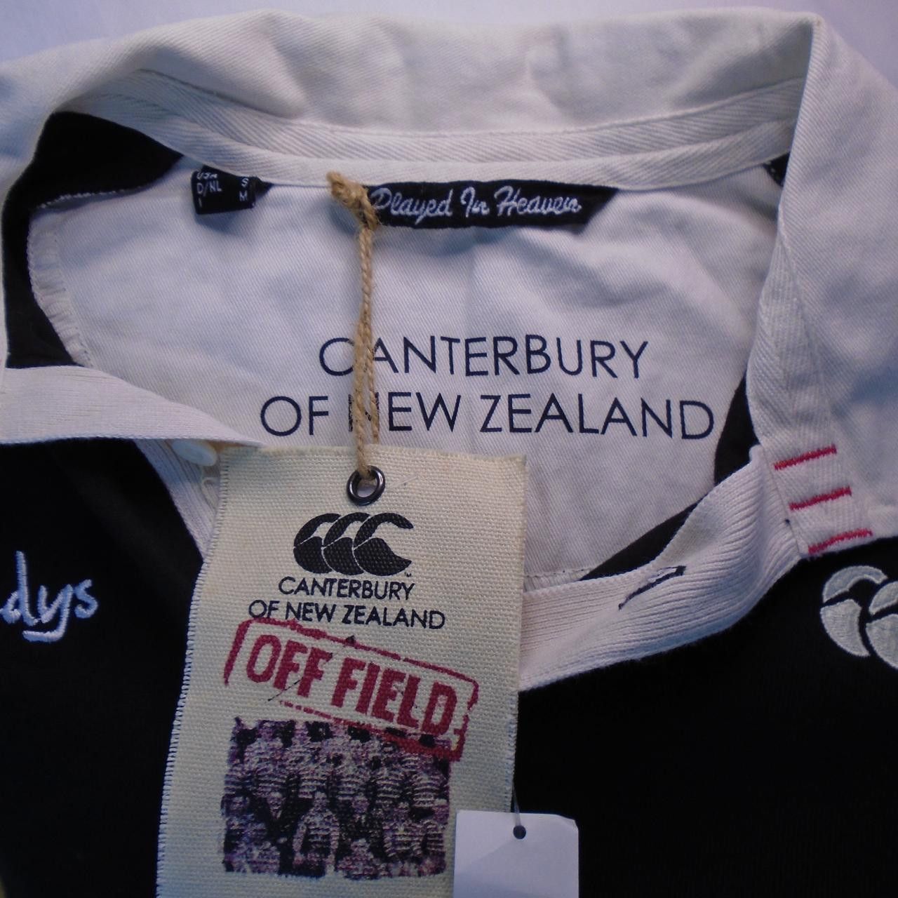 Vintage Men's Polo Canterbery . Black. S. New with tags Size US S / EU 44-46 / 1 - 10 Thumbnail