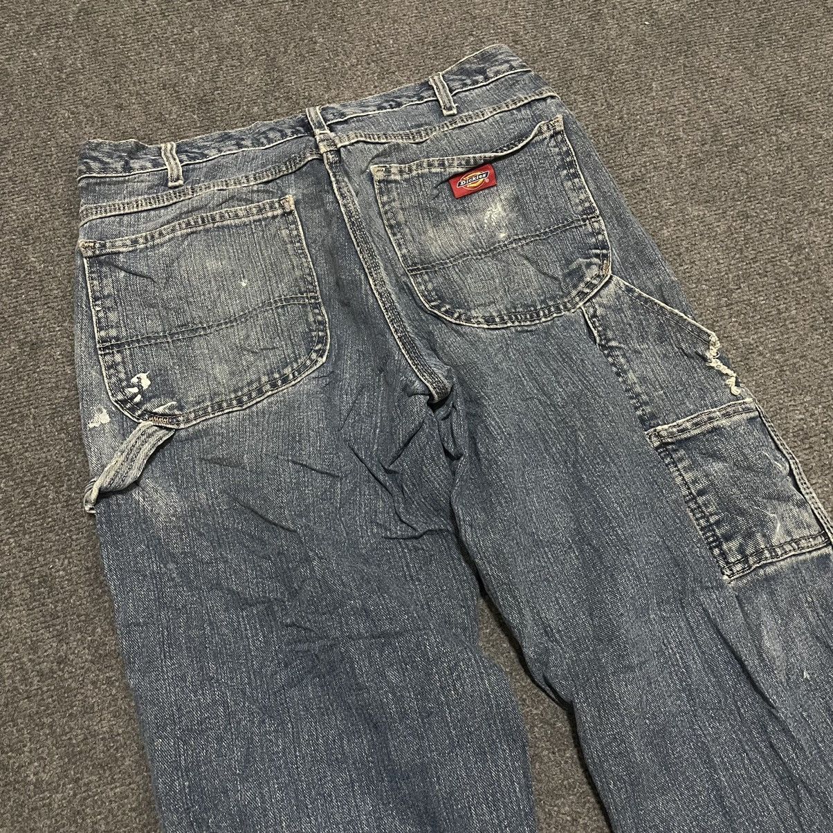 Dickies × Vintage Y2K Dickies Carpenter Denim Paint Splattered Size US 32 / EU 48 - 7 Thumbnail