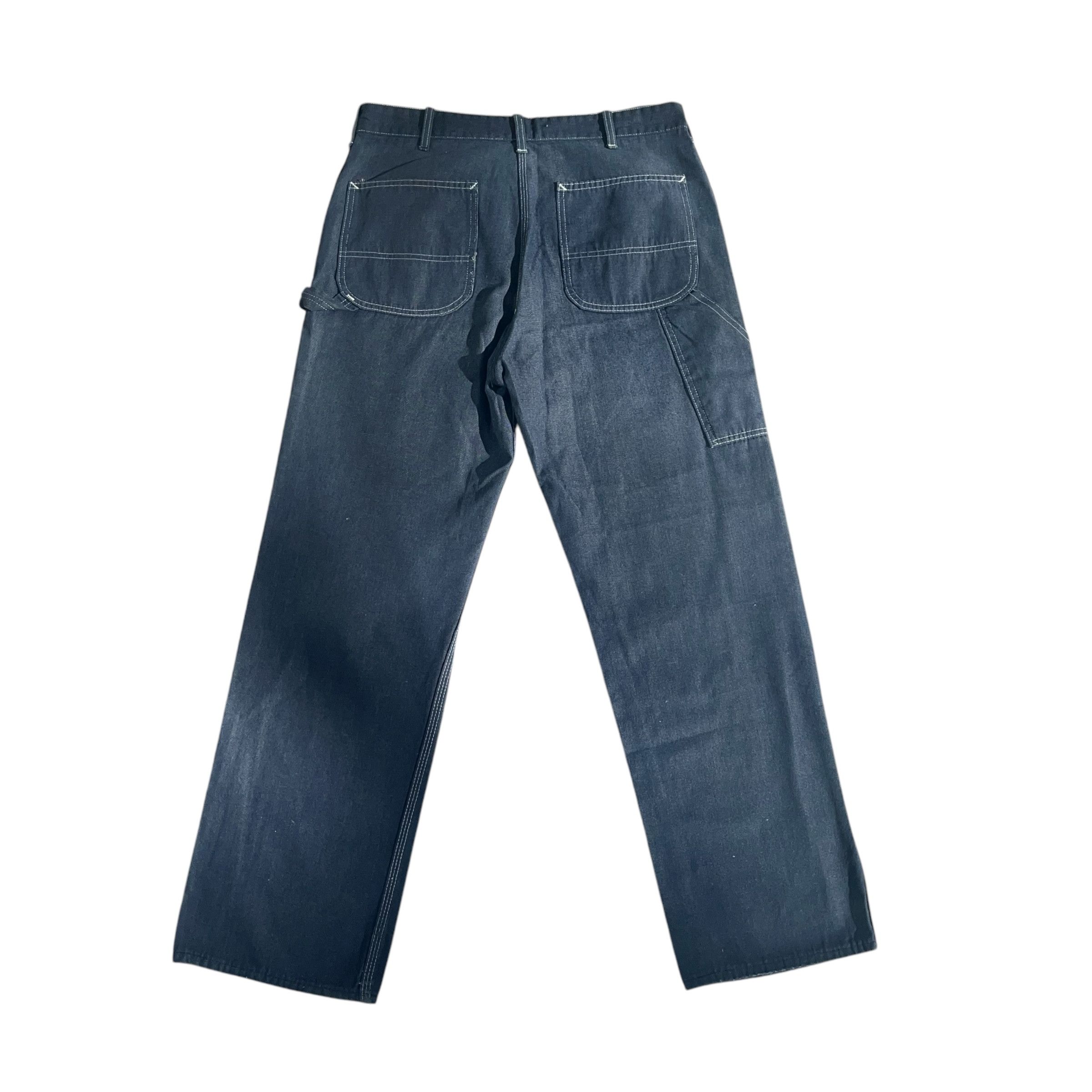 Sears × Vintage VINTAGE Sears Roebuck Carpenter Pants 36x30 Size US 36 / EU 52 - 8 Thumbnail