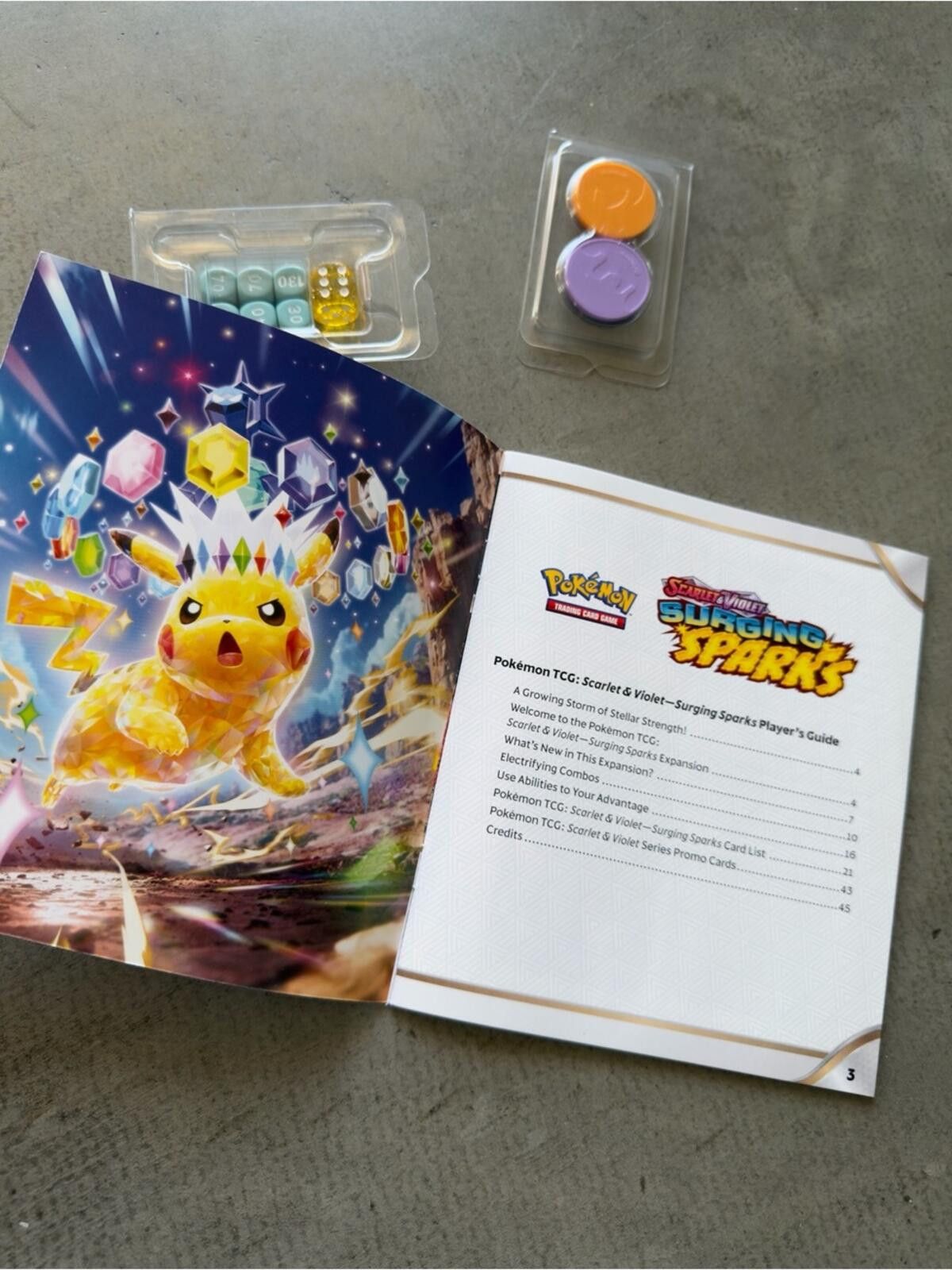 Pokemon Pokemon / TCG Player Guide Bundle / Surging Sparks Size ONE SIZE - 4 Thumbnail