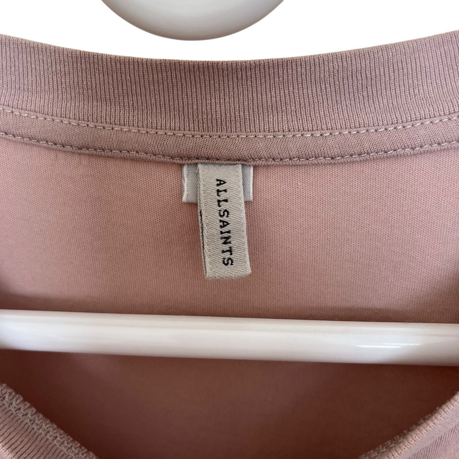 Allsaints AllSaints Imogen Short S Boxy Oversiz Top XS/S Pashmina Pink Size S / US 4 / IT 40 - 5 Thumbnail