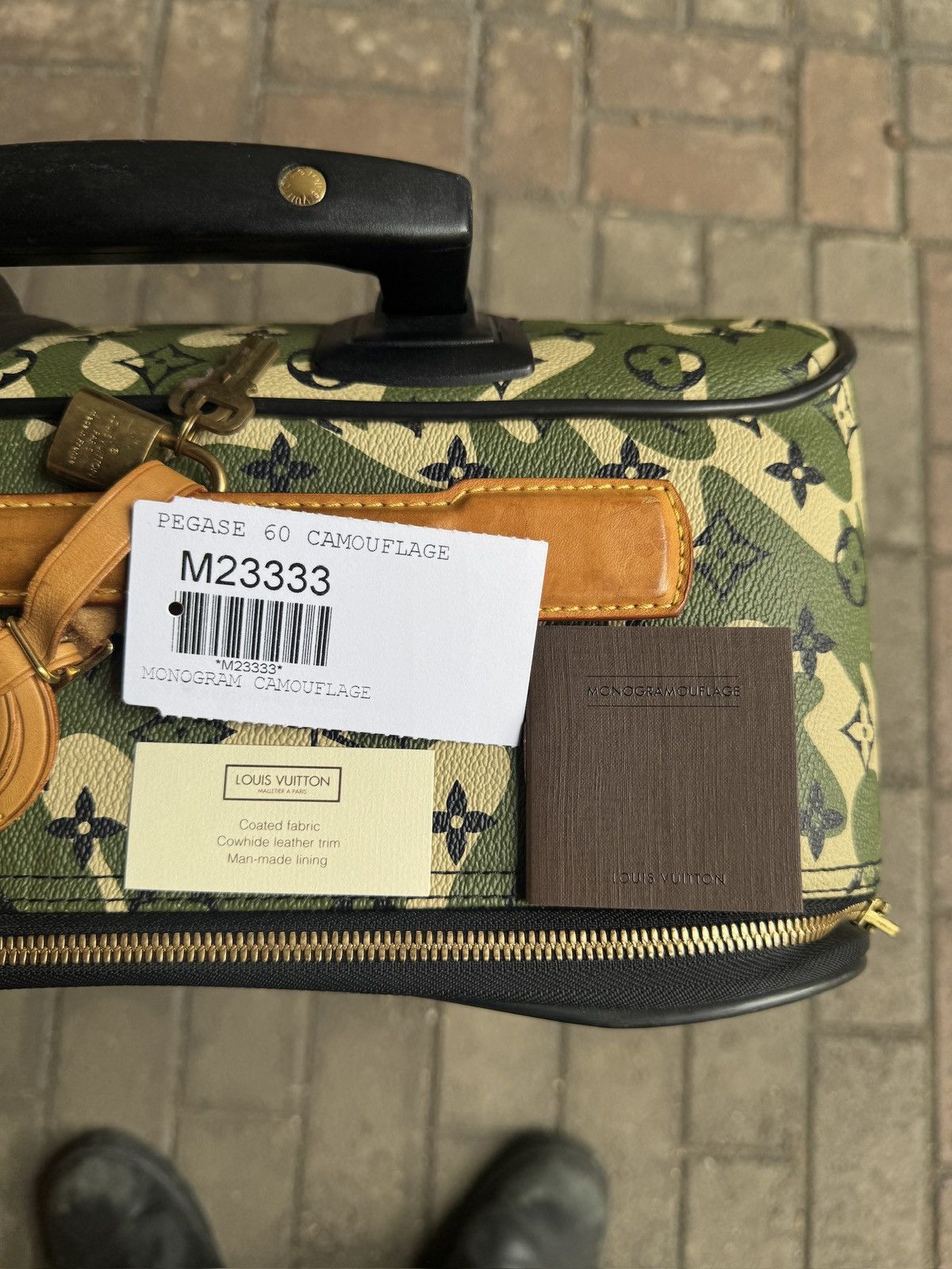 Louis Vuitton × Takashi Murakami LV x Takashi Murakami Pegase 60 Monogramouflage suitcase Size ONE SIZE - 20 Thumbnail