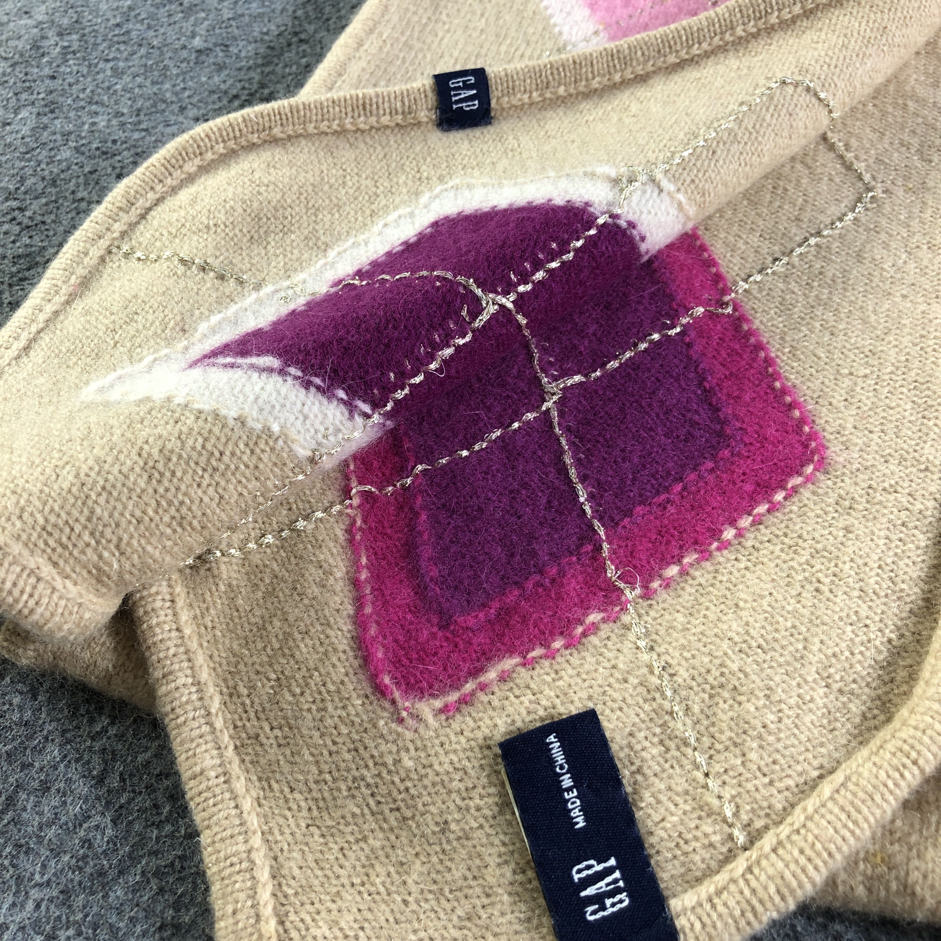 Gap GAP Wool Scarf Muffler Neckwear V2747 Size ONE SIZE - 4 Thumbnail