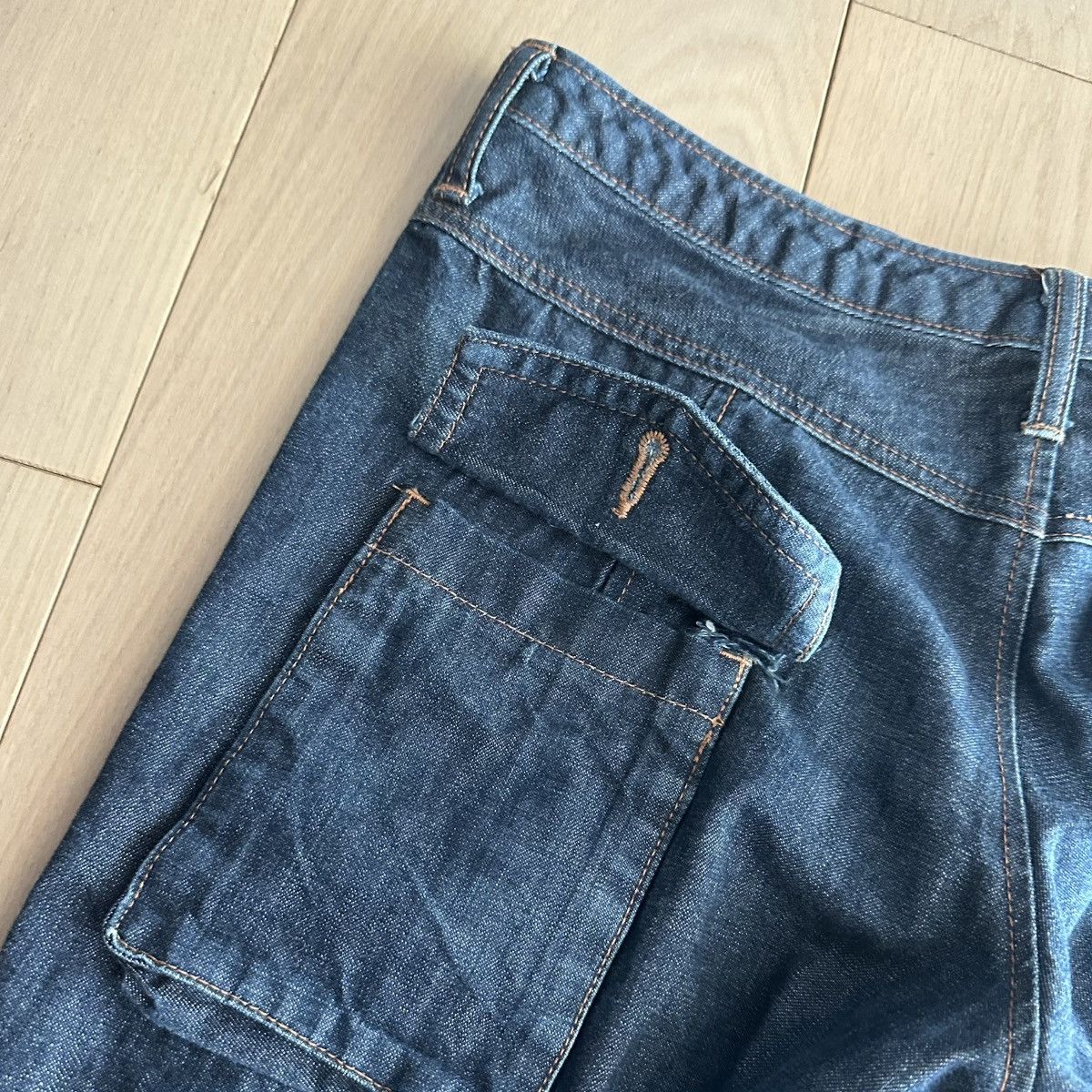Japanese Brand Body Butter 1990s Balloon Cargo Jeans Size US 30 / EU 46 - 6 Thumbnail