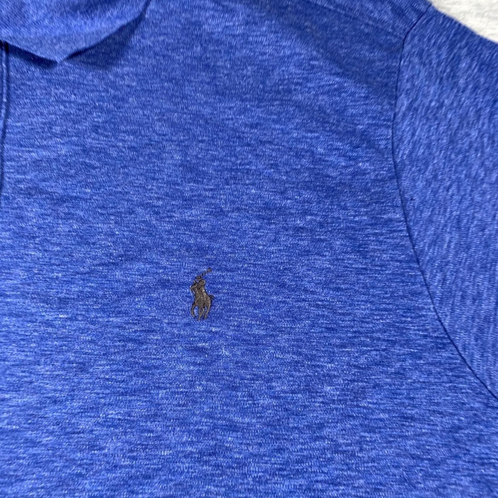 Polo Ralph Lauren Polo Ralph Lauren Polo Shirt Mens 2XL Big & Tall Heather Blue Embroidered Pony Short Sleeve Casual Golf Prep Shirt Mens Big 2X Size US XXL / EU 58 / 5 - 4 Thumbnail