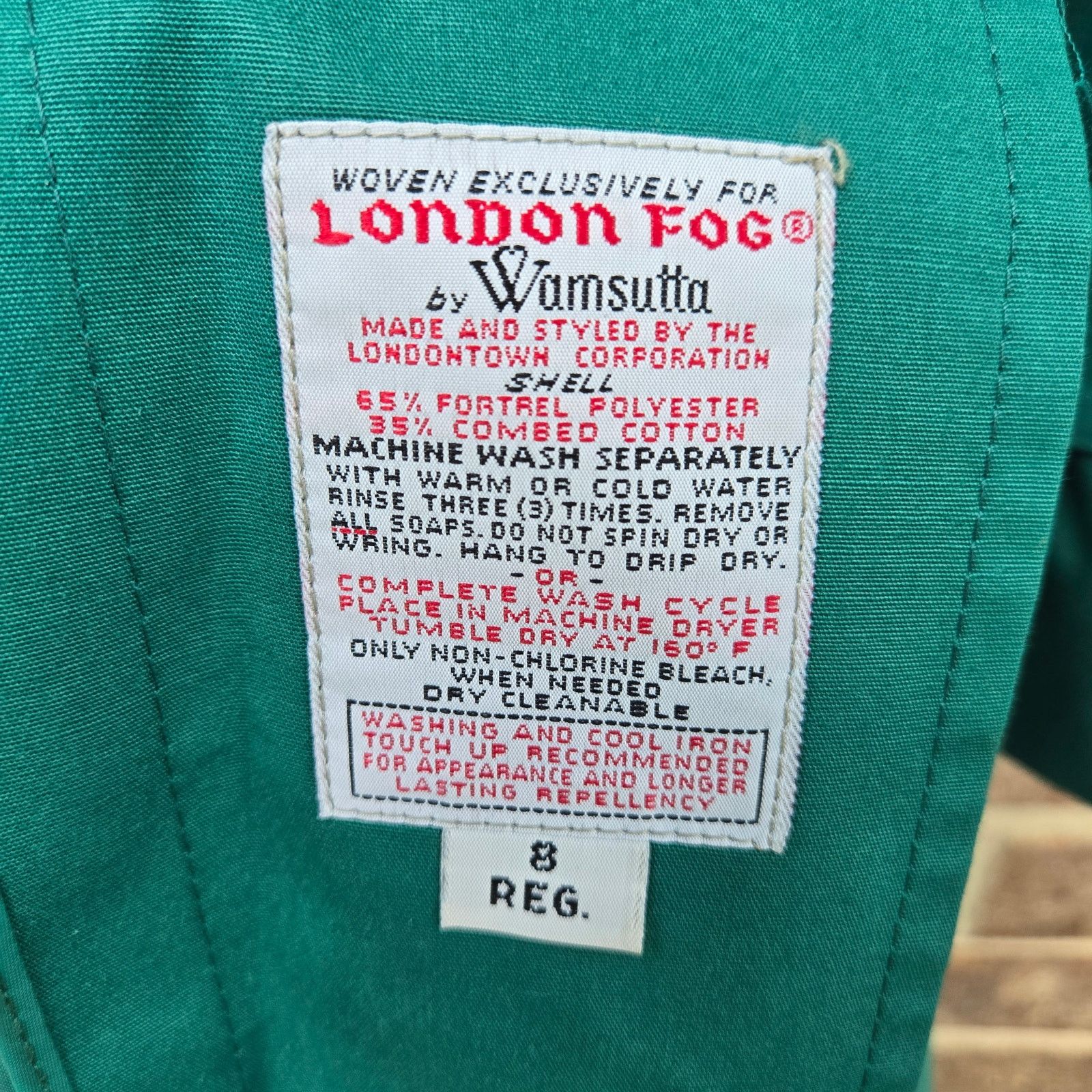 London Fog London Fog Flannel Lined Trench size 8 reg Size M / US 6-8 / IT 42-44 - 5 Thumbnail