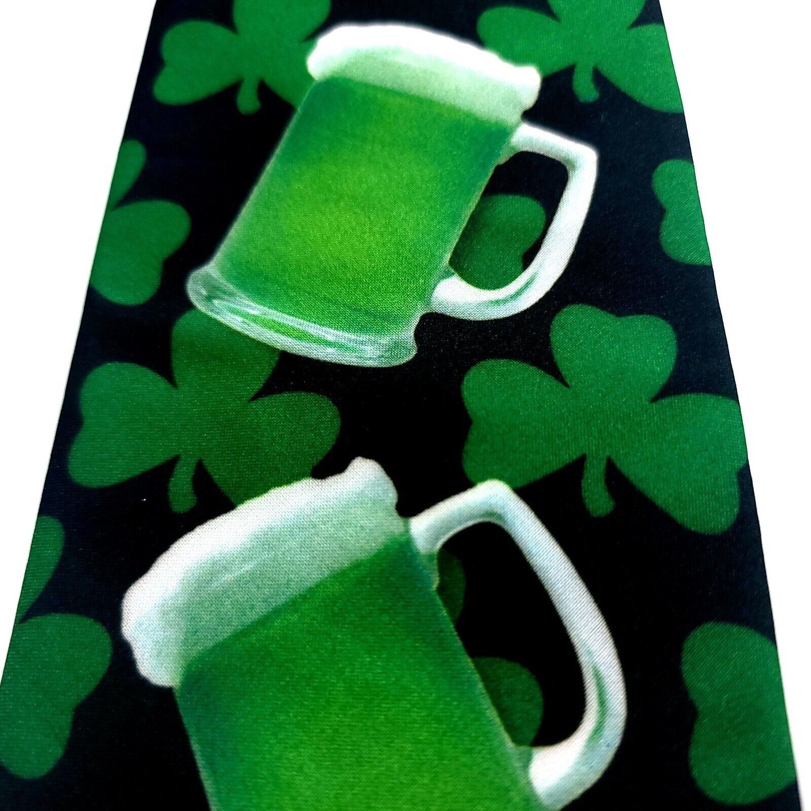 Ralph Marlin Ralph Marlin Polyester St. Patrick's Day Green Beer Print Sh Size ONE SIZE - 2 Thumbnail