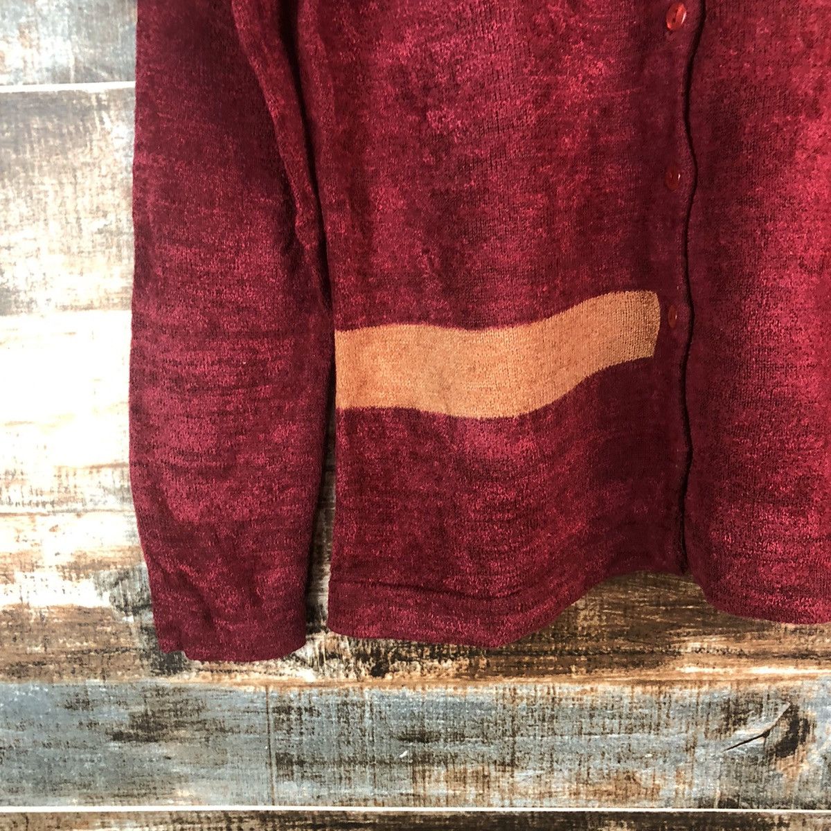 Homespun Knitwear Sun Giano Red vintage Knitwear #A2280 Size M / US 6-8 / IT 42-44 - 7 Thumbnail