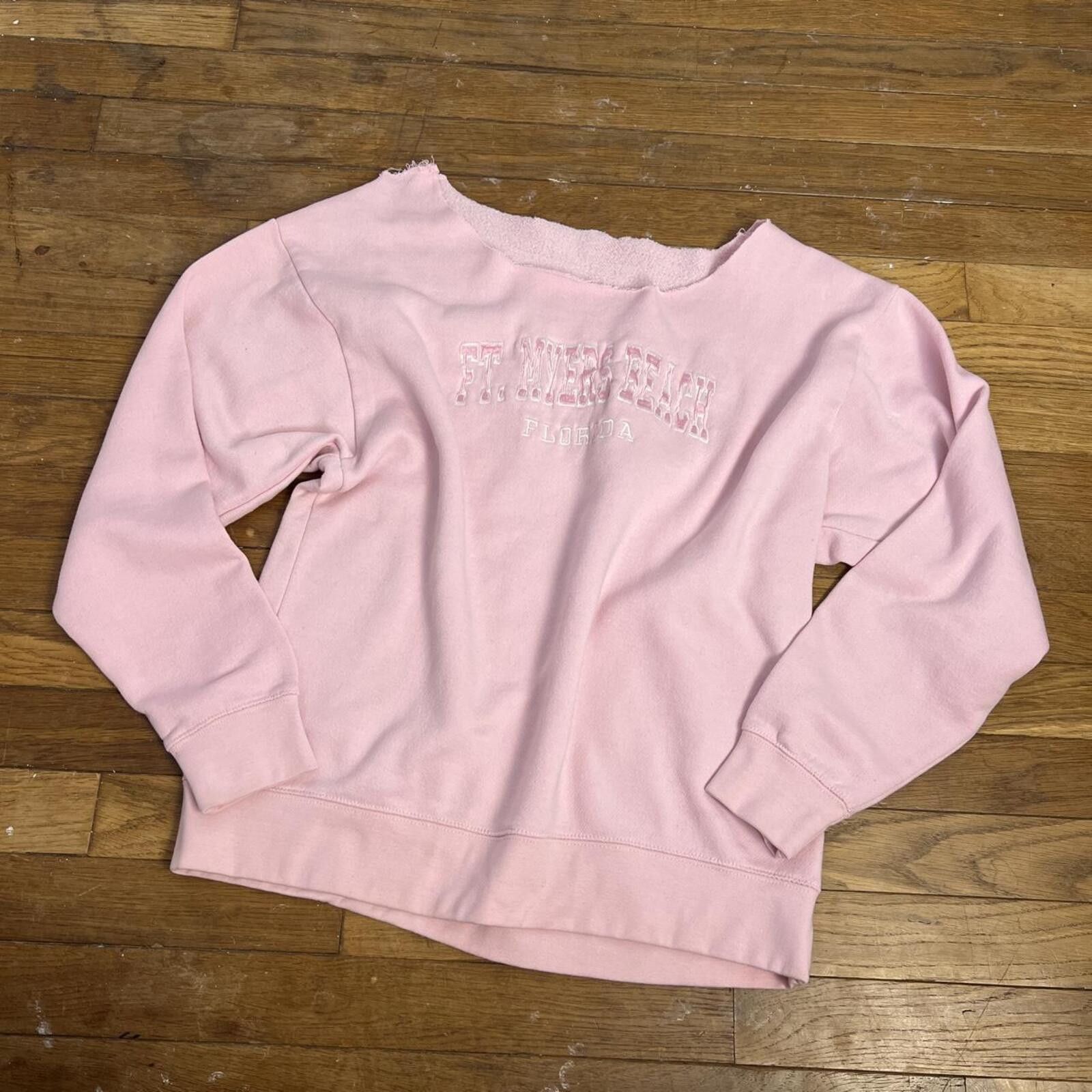Other pink y2k off the shoulder crewneck Size M / US 6-8 / IT 42-44 - 3 Thumbnail