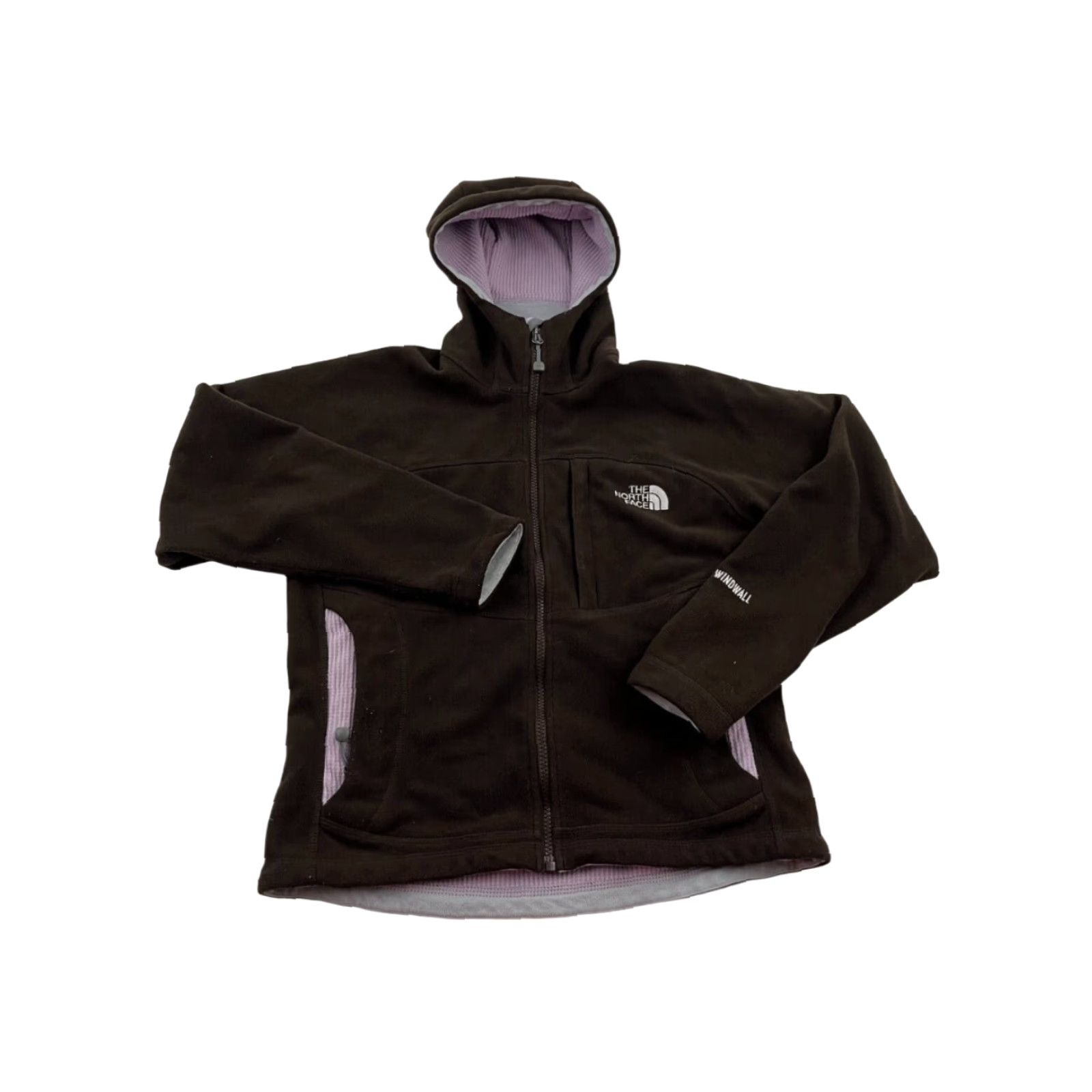 The North Face The North Face WindWall Fleece Jacket Women's XS Hooded Parka Windproof Coat Clothing Jacket Size XS / US 0-2 / IT 36-38 - 2 Thumbnail
