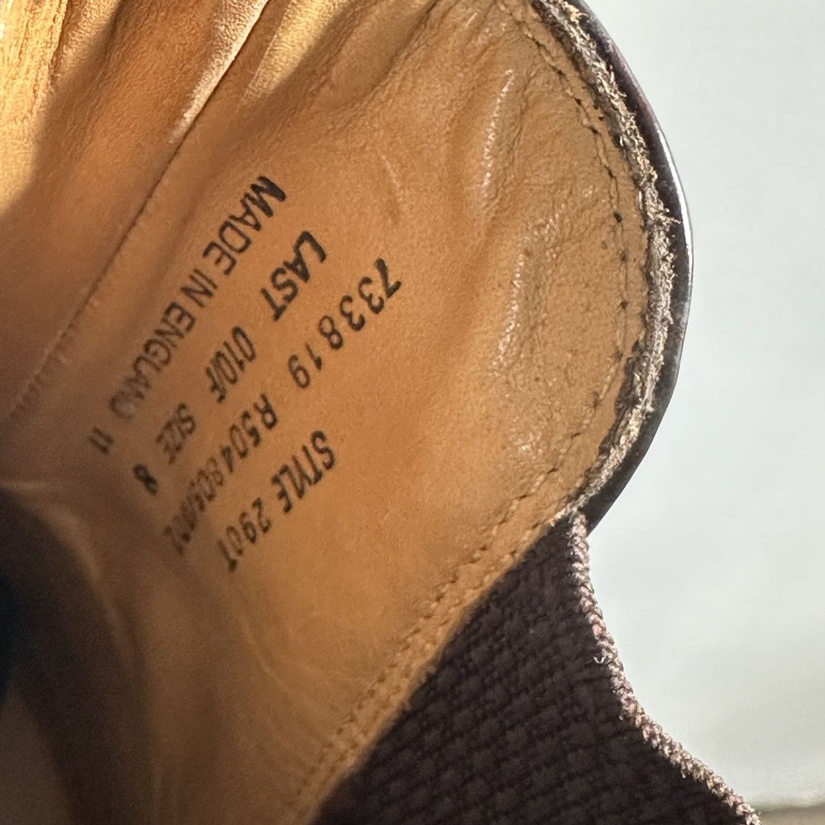 Loake Mens Loake Chelsea Leather Boots Shoes Brown 8.5 Size US 8.5 / EU 41-42 - 9 Thumbnail