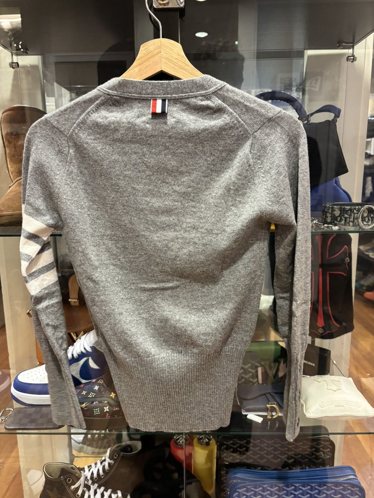 Thom Browne Thom Browne Knit Cardigan Size US XXS / EU 40 - 2 Thumbnail