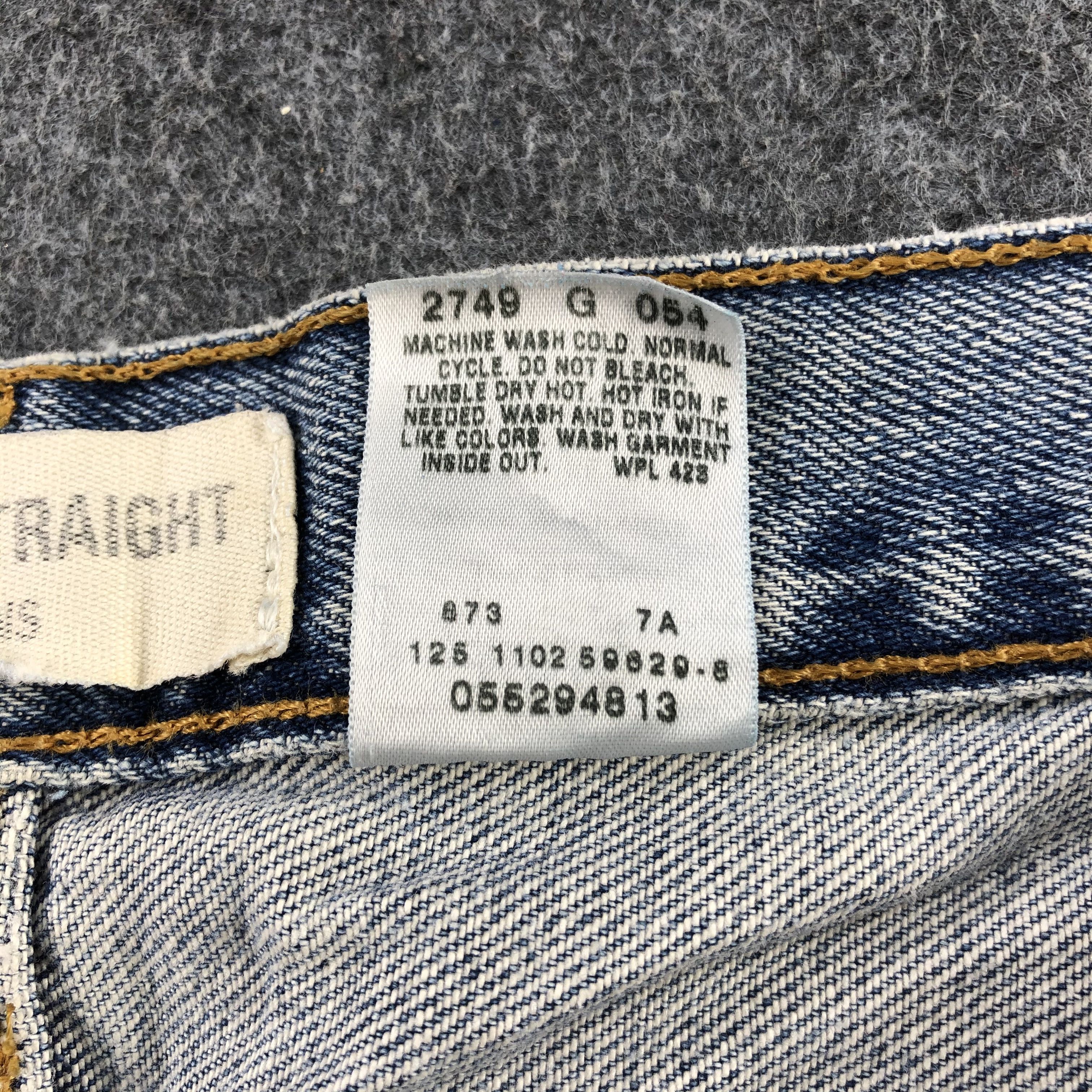Levi's Vintage Blue Wash Levis 529 Jeans-J2341 Size US 38 / EU 54 - 14 Thumbnail