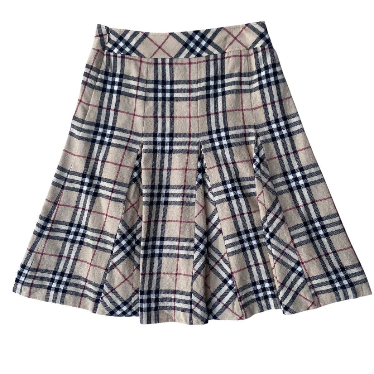 Burberry ‼️LAST DROP‼️Burberry London Iconic Nova check Pleated Skirt Size 26" / US 2 / IT 38 - 2 Thumbnail