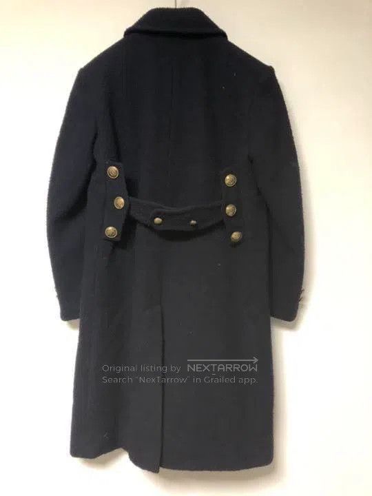 Comme des Garcons Comme Des Garcons Navy blue golden button coat Size S / US 4 / IT 40 - 2 Thumbnail