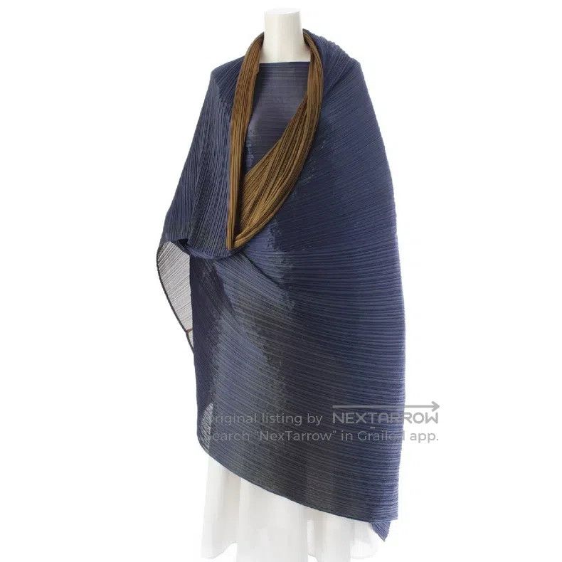 Issey Miyake Issey Miyake Blue Dress Size M / US 6-8 / IT 42-44 - 2 Thumbnail