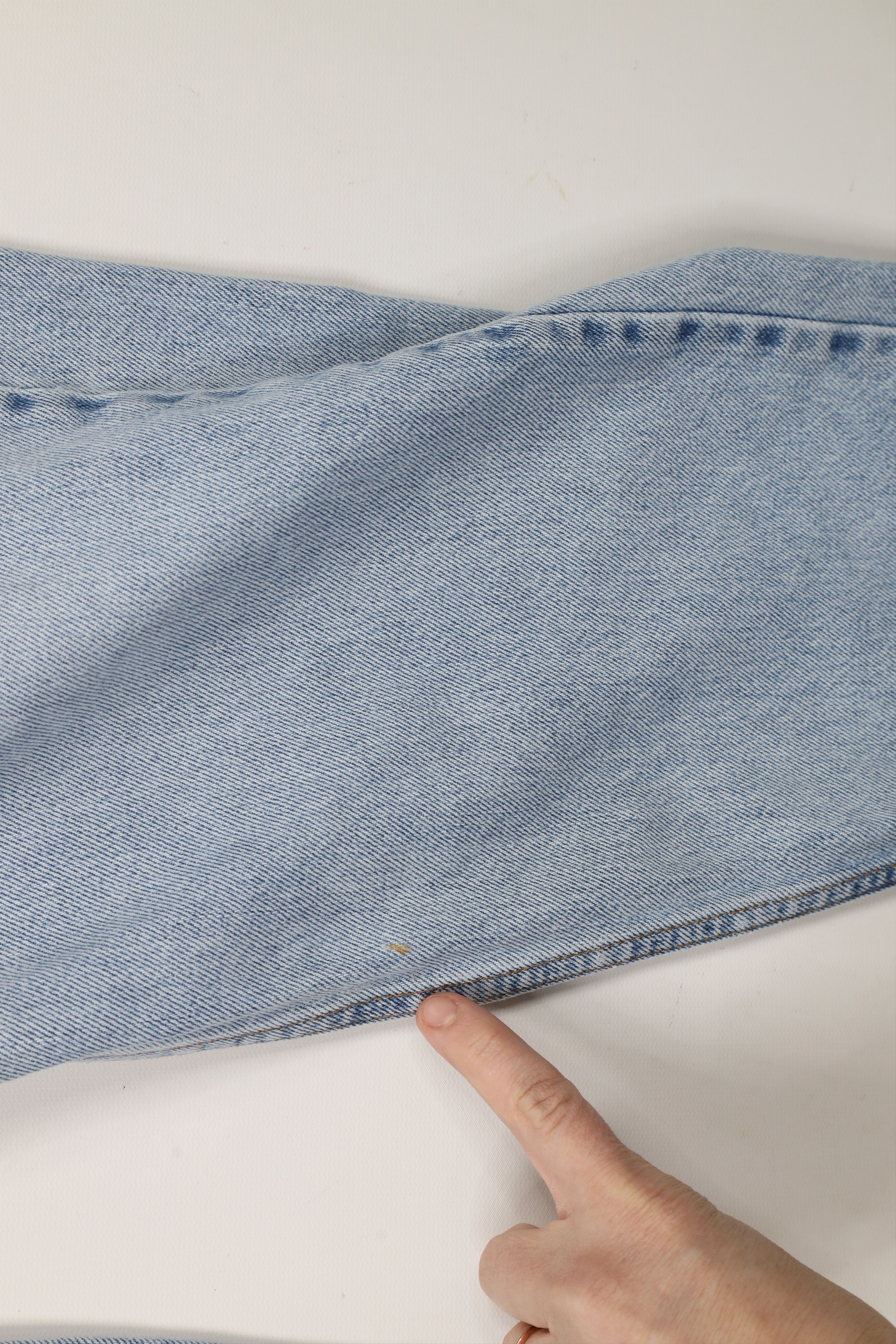 Levi's × Vintage Vintage 90s Levis 560 Fit Straight Leg Denim Jeans Blue Size 34" / US 12 / IT 48 - 6 Thumbnail