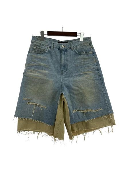 PROJECT G/R Project GR x Murd333r layered cargo shorts | Grailed