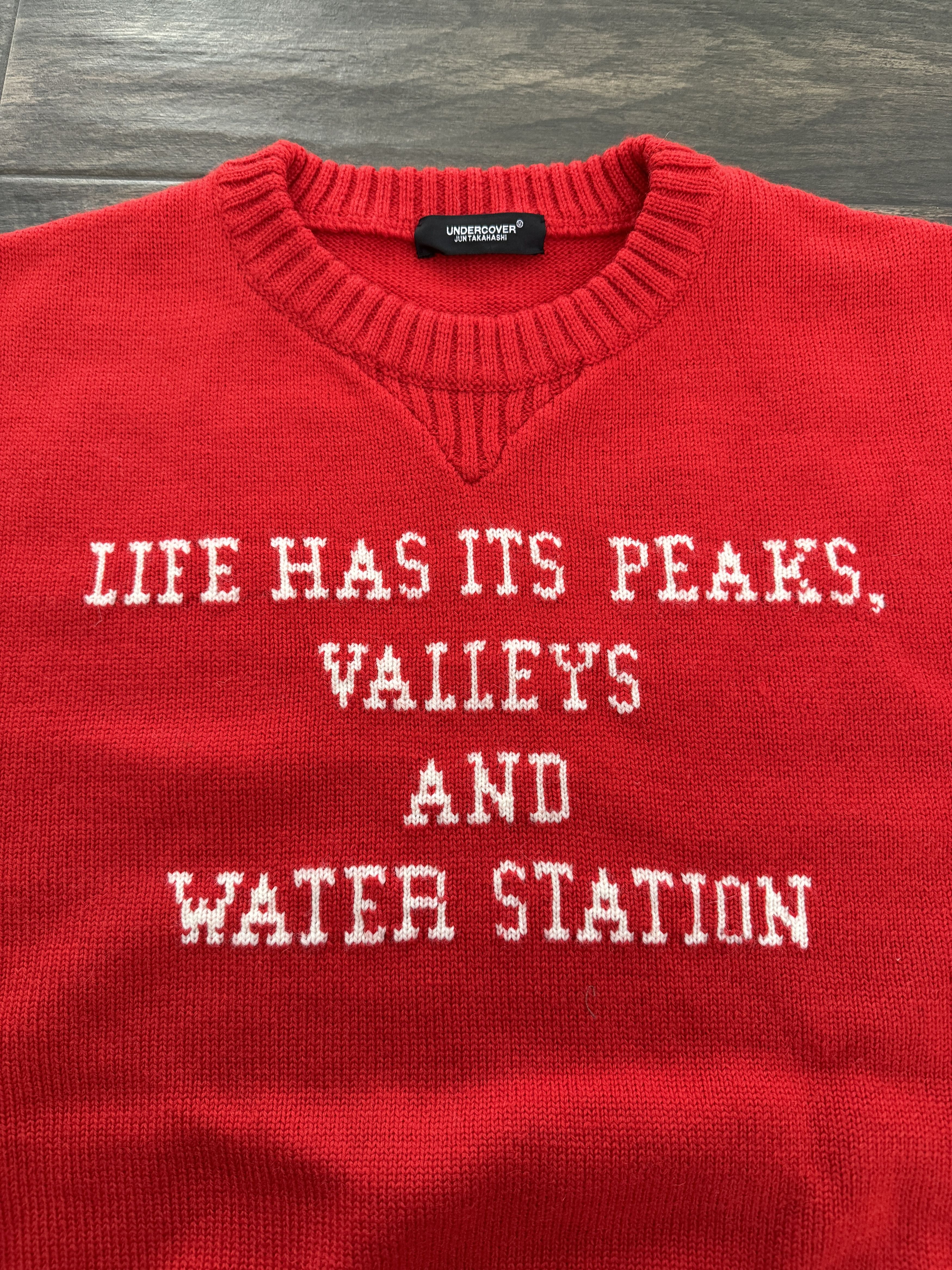 Undercover Undercover Peaks Valleys Water Station Wool Sweater Size US XL / EU 56 / 4 - 2 Thumbnail