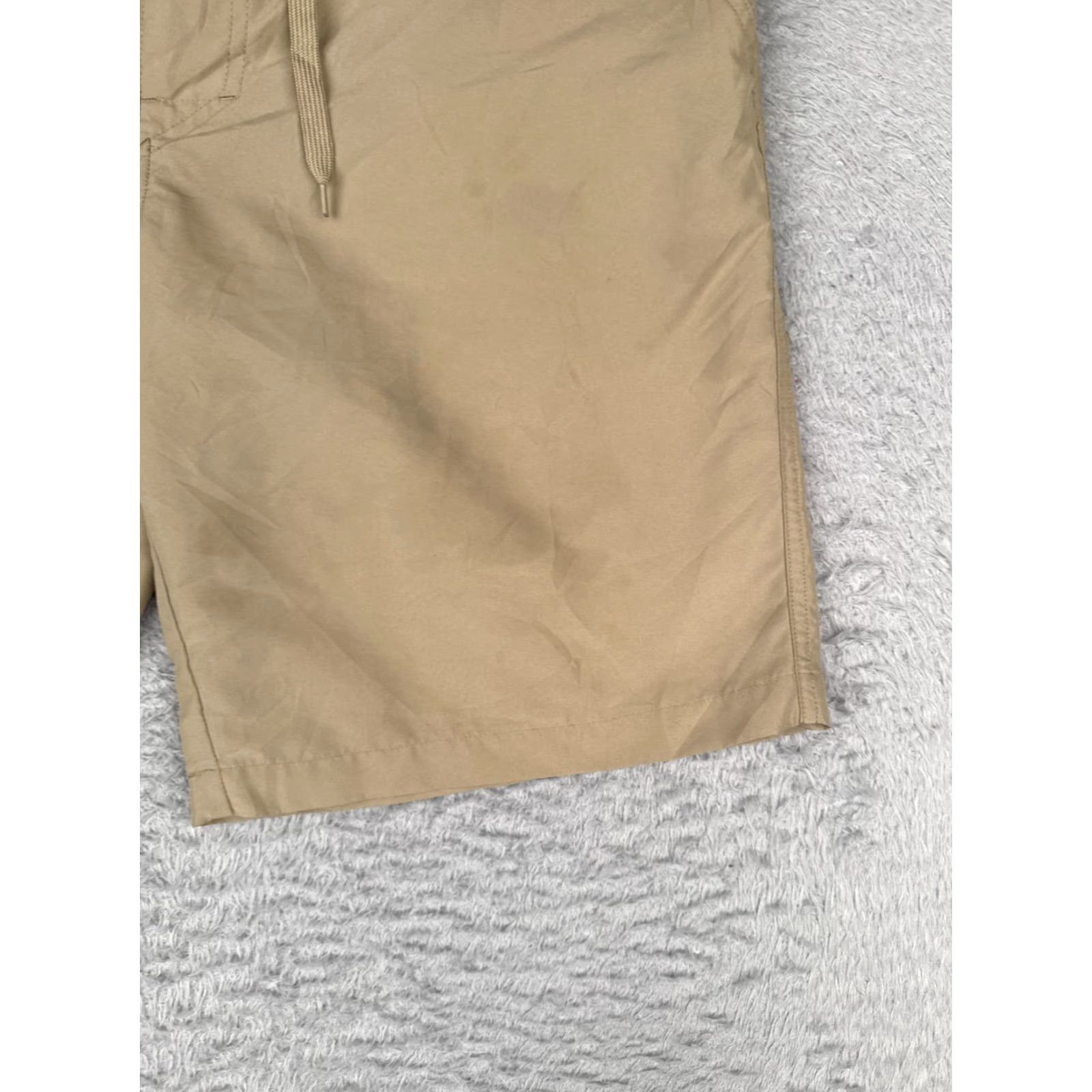 Mossimo Mossimo Men Beige Chino 36 36x11 100% Polyester Drawstring Casual Size ONE SIZE - 2 Thumbnail