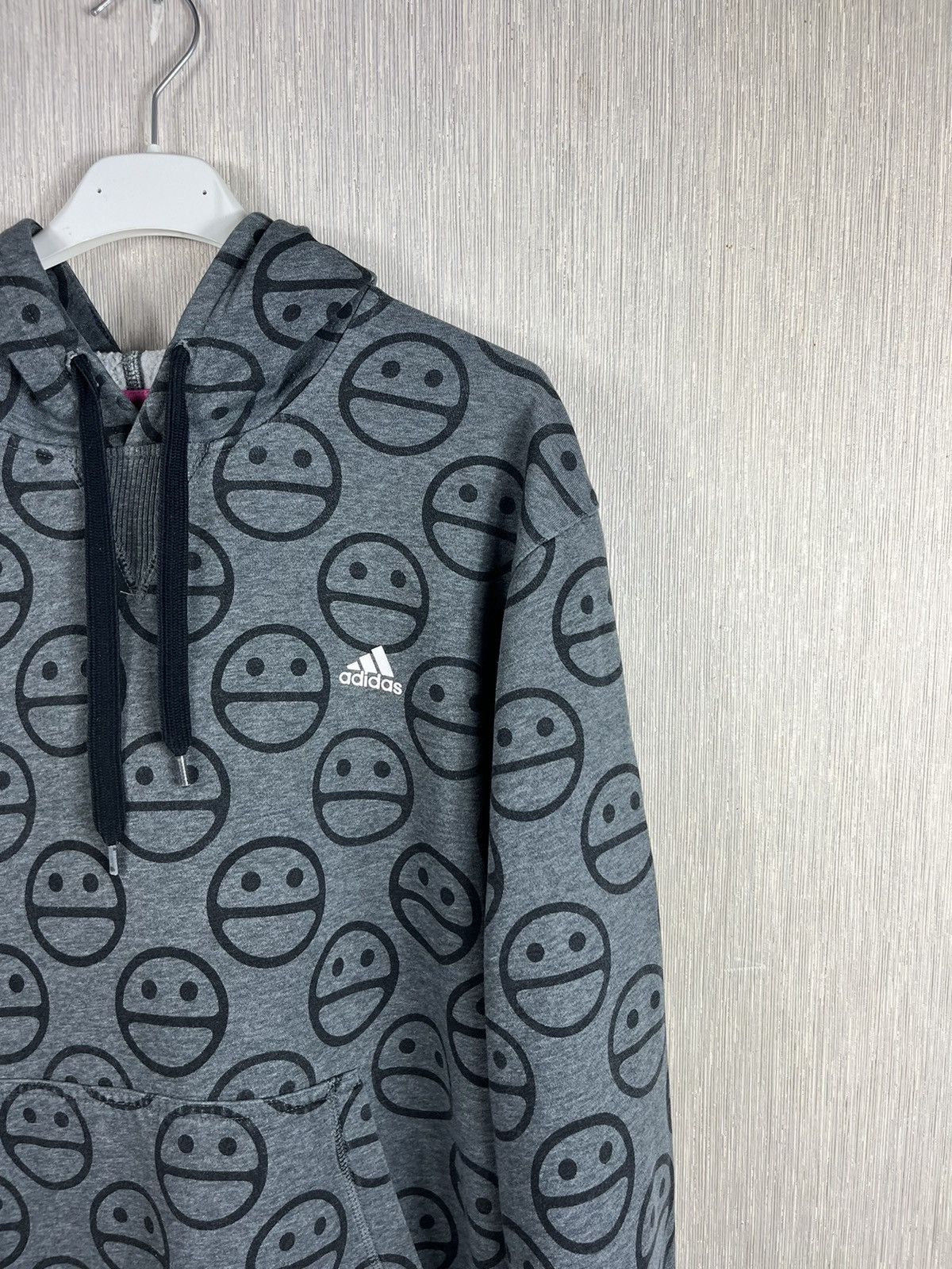 Adidas × Vintage 😐Vintage Adidas neutrality mad emoji sigma bape hoodie aape Size US XL / EU 56 / 4 - 3 Thumbnail