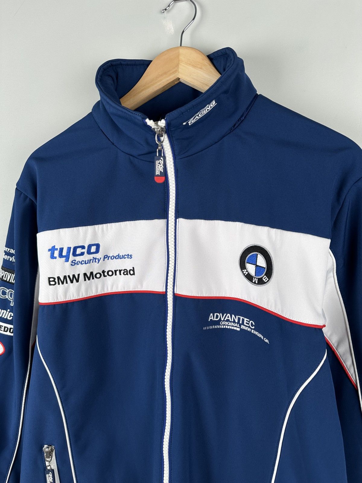 BMW Vintage Tyco BMW Motorrad Light Jacket Size US L / EU 52-54 / 3 - 3 Thumbnail