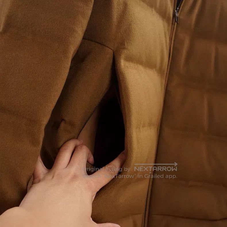 Loro Piana Loro Piana Men's Down Jacket Autumn and Winter Outerwear Size US S / EU 44-46 / 1 - 6 Thumbnail