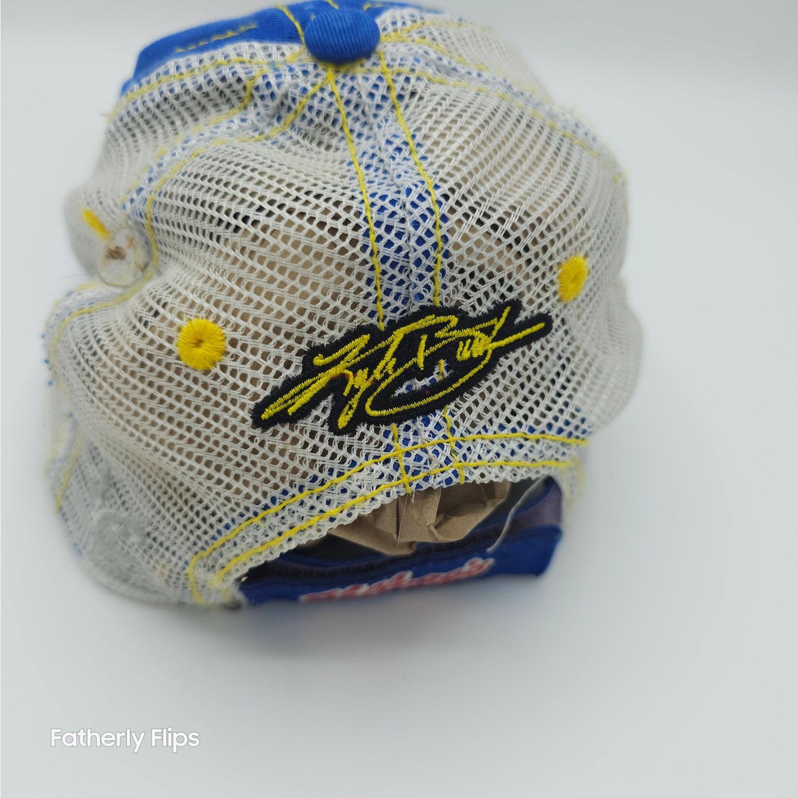 Chase Authentics Vintage Terry Labonte #5 Kellogg’s Tony the Tiger NASCAR Hat Size ONE SIZE - 4 Thumbnail