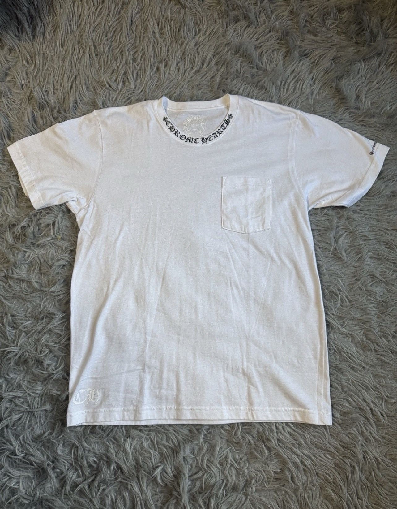 Chrome Hearts Chrome Hearts Neck Logo T-Shirt Size US L / EU 52-54 / 3 - 1 Thumbnail