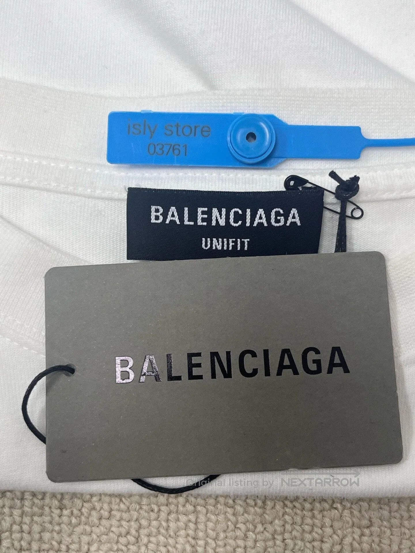 Balenciaga Balenciaga Embroidered Logo Short-Sleeve T-Shirt. Size US L / EU 52-54 / 3 - 4 Thumbnail