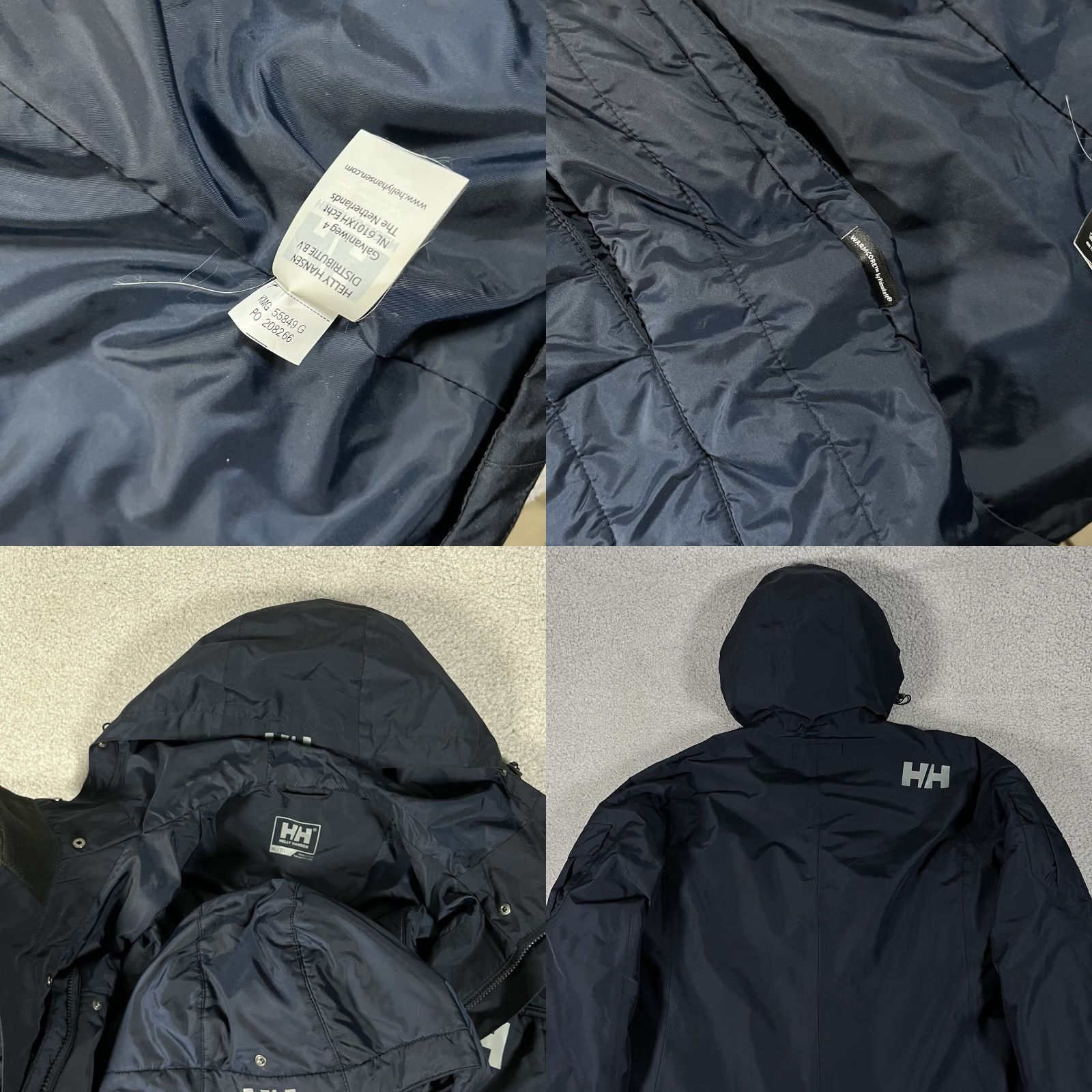 Helly Hansen Helly Hansen Coach Rigging Coat Womens XL Waterproof Insulated 3 in 1 Hooded Parka Blue Size XL / US 12-14 / IT 48-50 - 10 Thumbnail