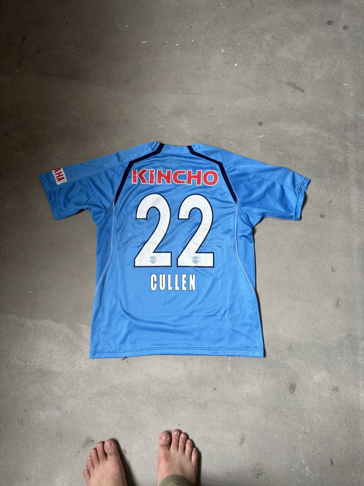 Puma VINTAGE PUMA 2004 YAMAHA JUBILO IWATA CULLEN JERSEY Size US M / EU 48-50 / 2 - 7 Thumbnail