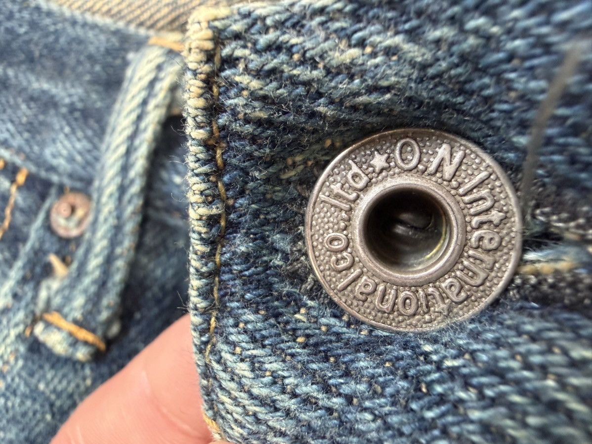 Oni Heavily Worn ONI Selvedge Denim : Pink Selvedge ID Size US 29 - 8 Thumbnail
