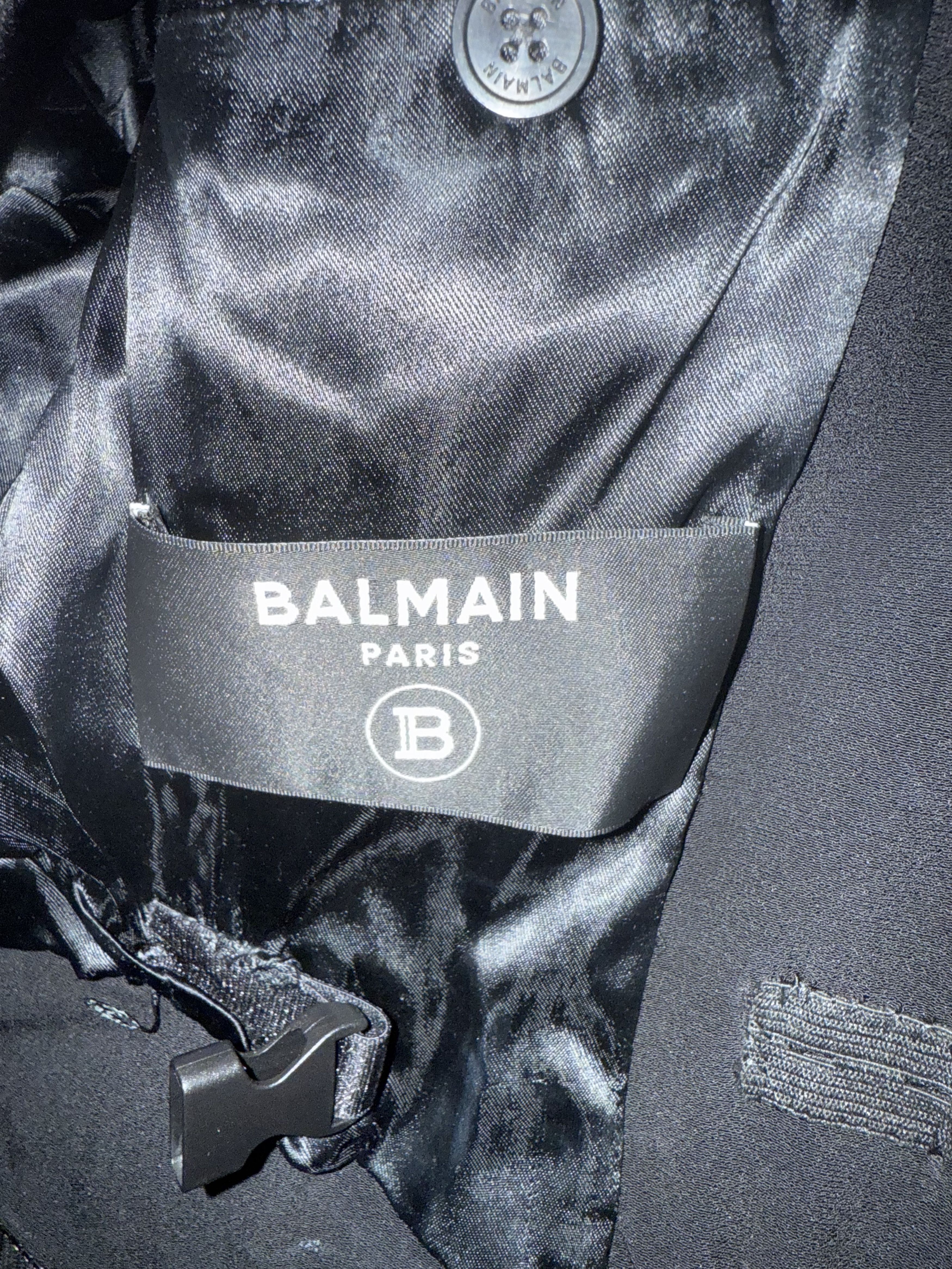 Balmain Swarovski Crystal Couture Jacket As Seen On Connan Gray Size US M / EU 48-50 / 2 - 13 Thumbnail