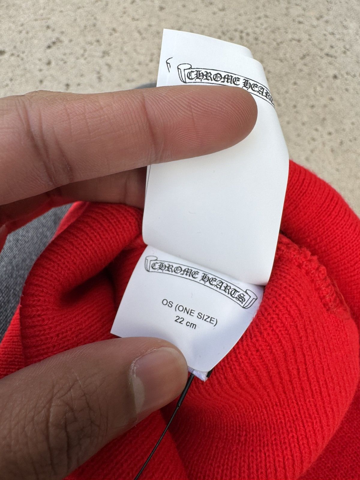 Chrome Hearts Chrome Hearts Embroidered Beanie Size ONE SIZE - 4 Thumbnail