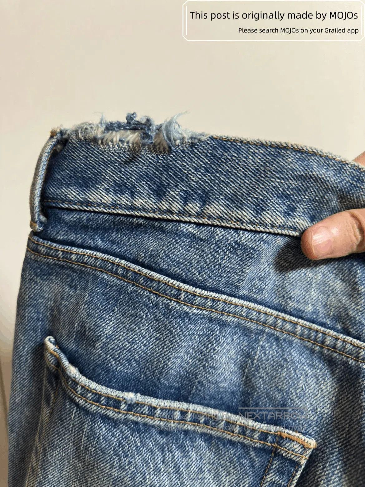 Saint Laurent Paris Sz 32 Saint Laurent Paris Distressed Wash Denim Shorts. Size US 32 / EU 48 - 6 Thumbnail