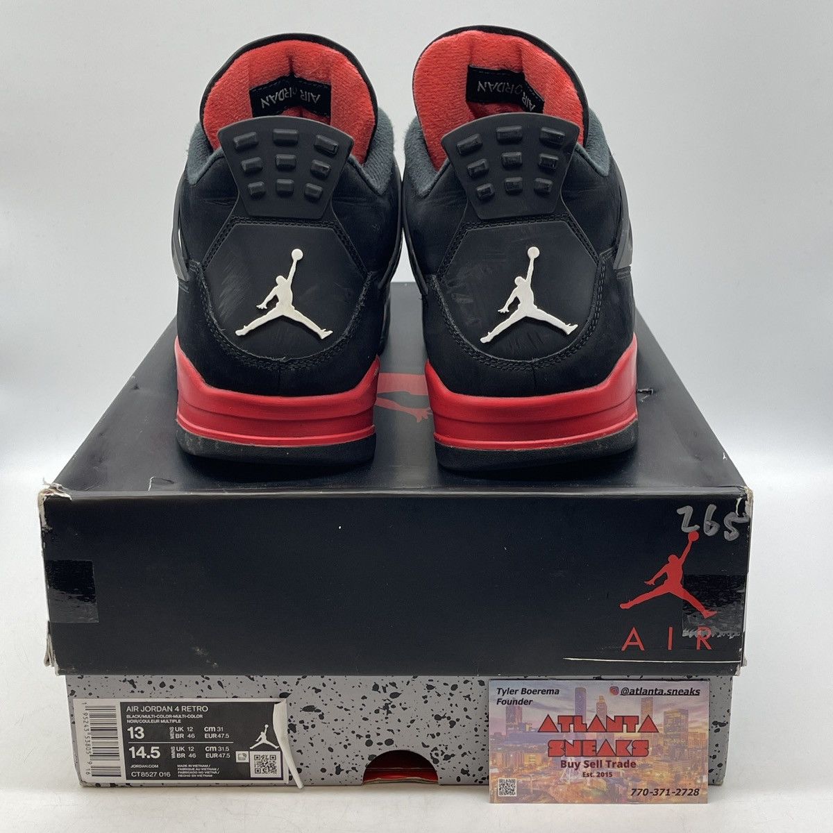 Jordan Brand Air Jordan 4 red thunder Size US 13 / EU 46 - 3 Thumbnail