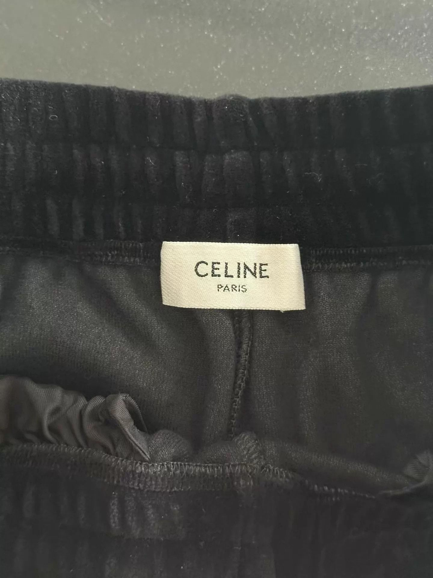 Celine Celine velvet side stripe pants XS New Size 25" / US 0 / IT 36 - 3 Thumbnail