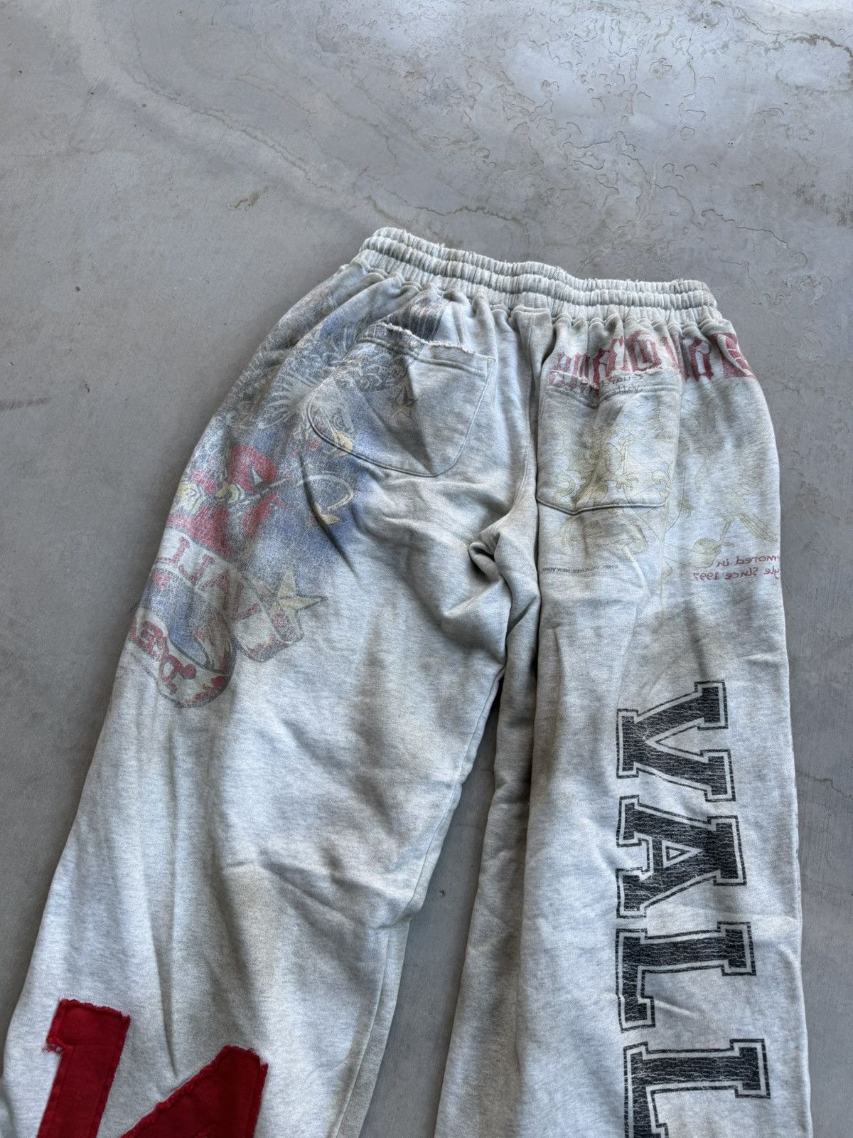 Vale Vale Forever Crash Sweatpants – Dirty Grey Size Small New Size US 30 / EU 46 - 9 Thumbnail