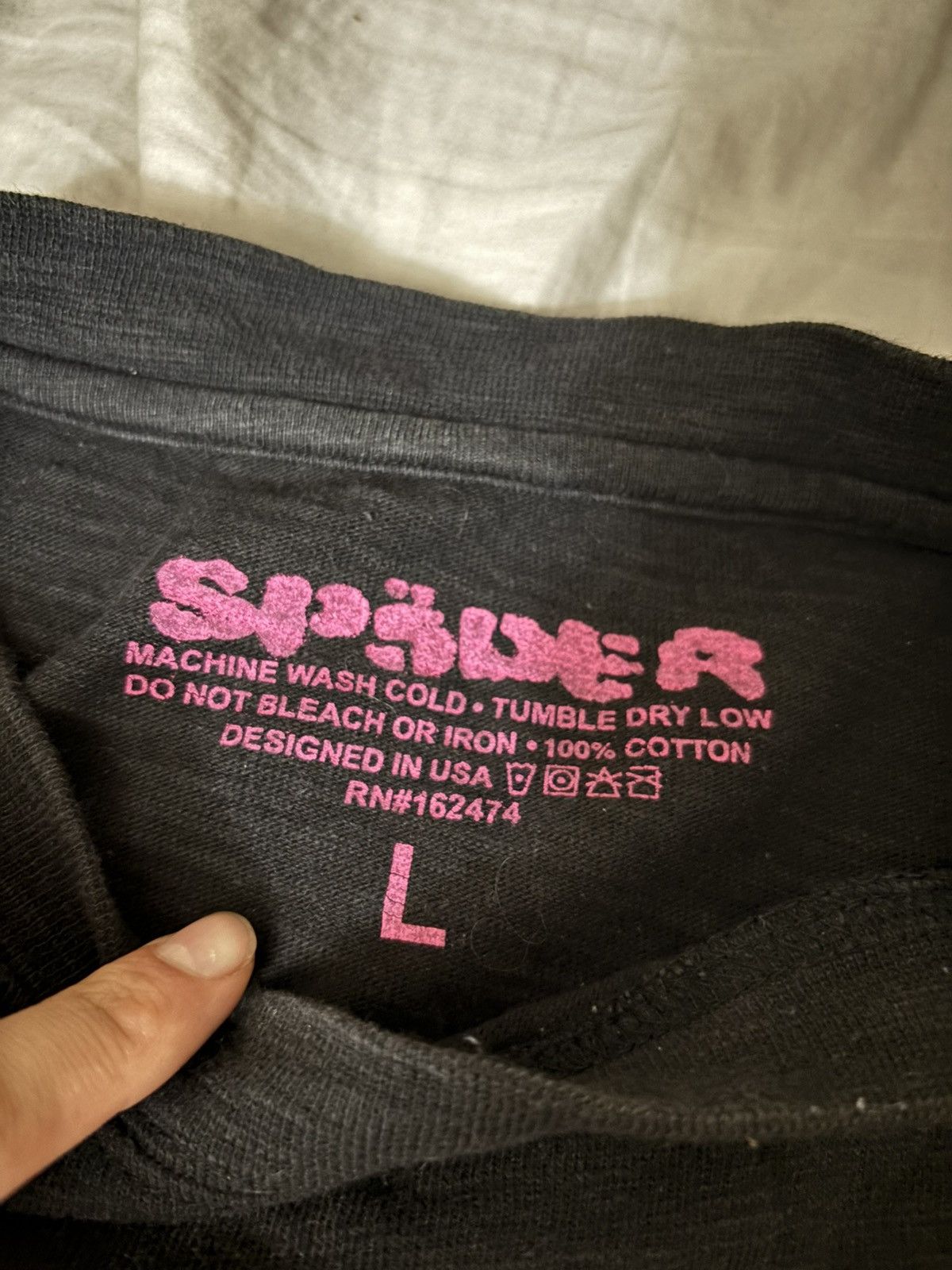 Sp5der Sp5der L’Araignee T-shirt Size US L / EU 52-54 / 3 - 6 Thumbnail