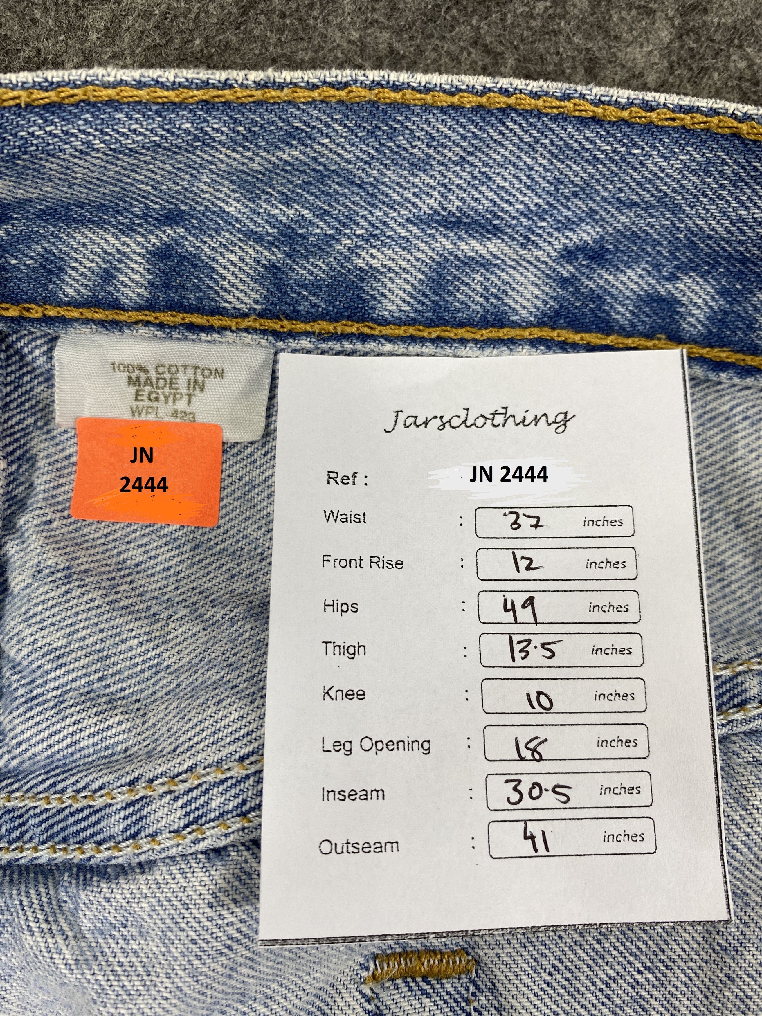 Levi's Light Blue Wash Vintage Levi's 501 37x30.5 Denim -JN2444 Size US 37 - 8 Thumbnail
