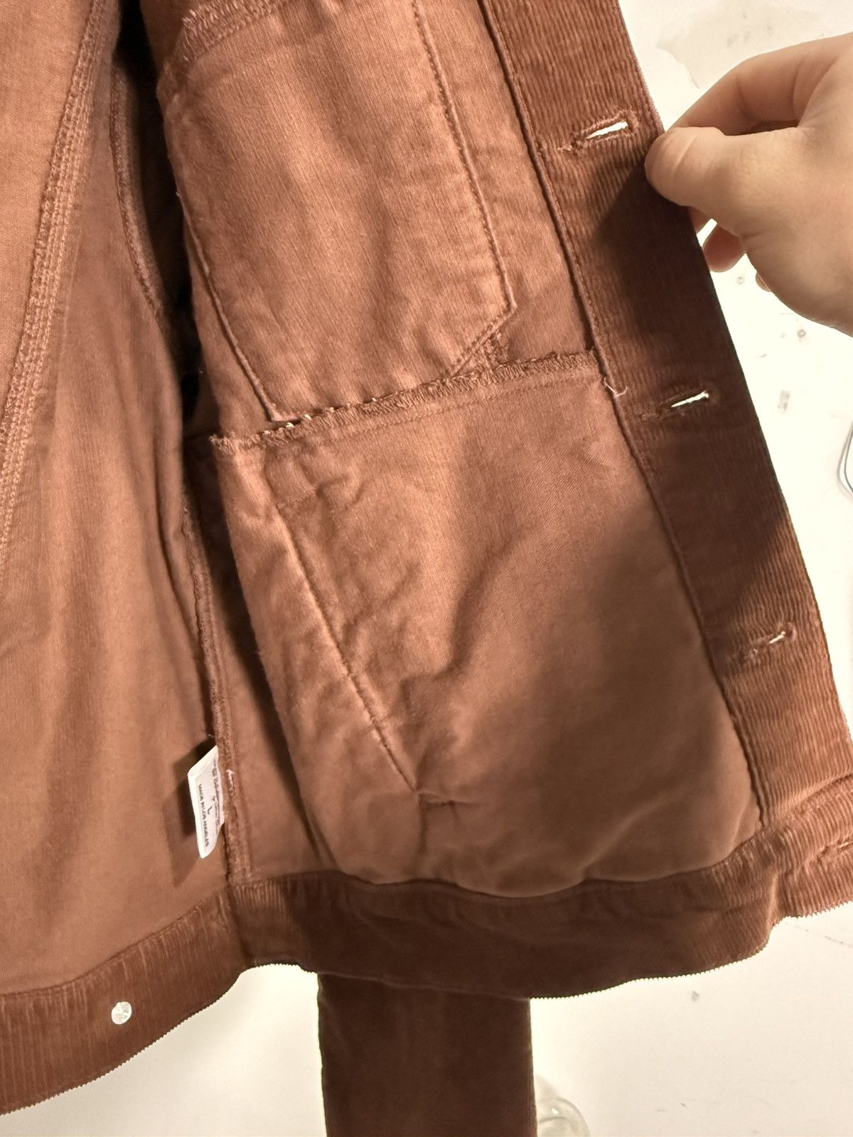 Awful Lot of Cough Syrup brown corduroy suit Size US 34 / EU 50 - 15 Thumbnail