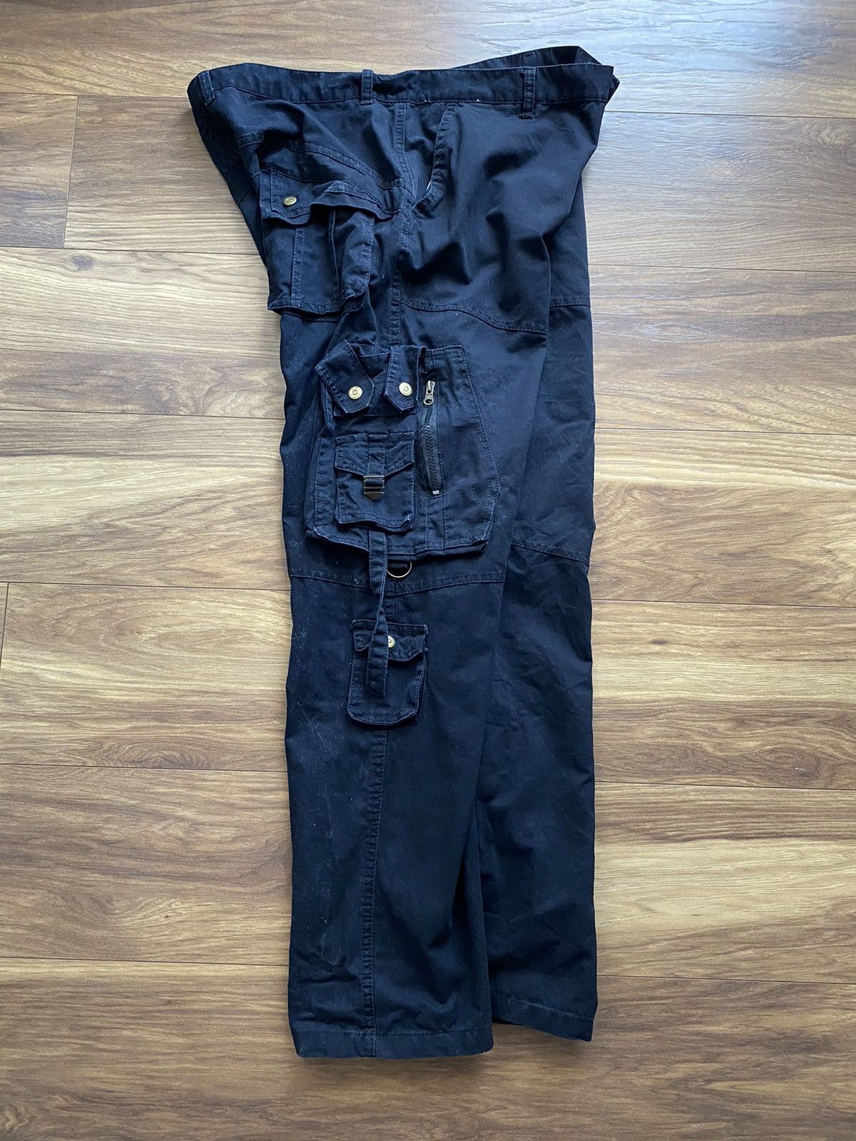 Japanese Brand Avant Garde Cargo Pants Japanese Style, Y2K,Denim pants Size US 42 / EU 58 - 3 Thumbnail