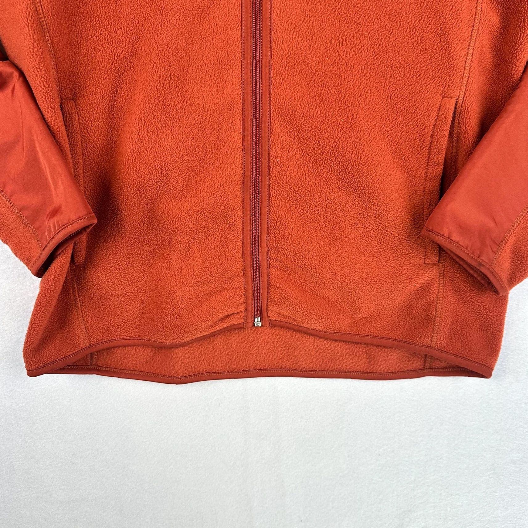 Chaps Chaps Jacket Mens M Orange Full Zip Fleece Lined Outdoor Polyester Pocket Windbreaker Size US M / EU 48-50 / 2 - 3 Thumbnail