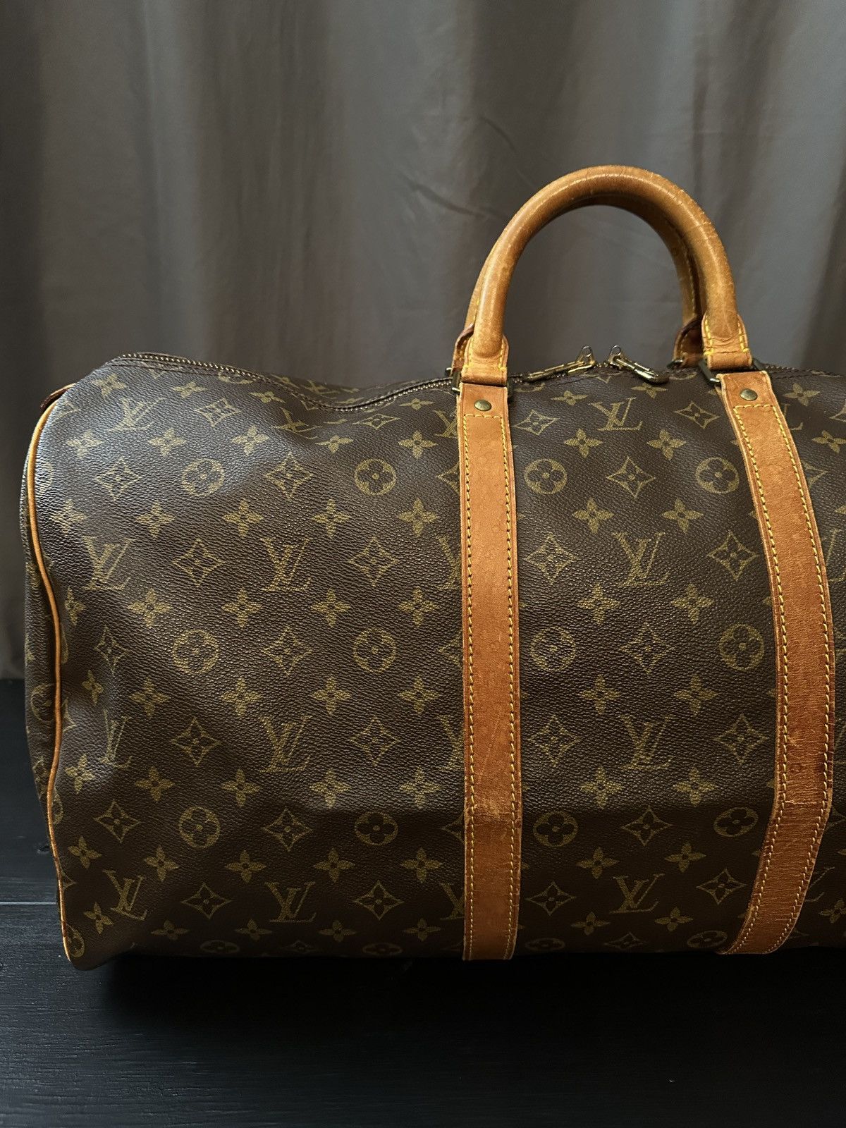 Louis Vuitton Louis Vuitton Keepall 55 Duffle Bag Size ONE SIZE - 6 Thumbnail